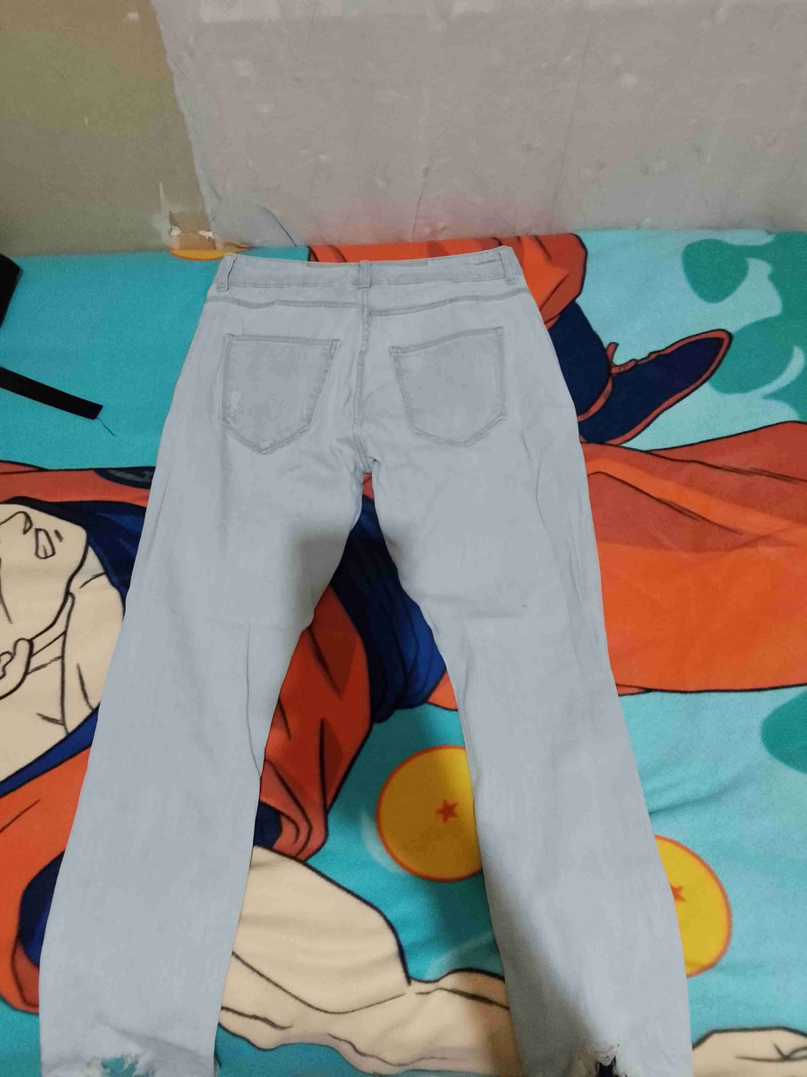 Jeans celestes rotos Zara - 3
