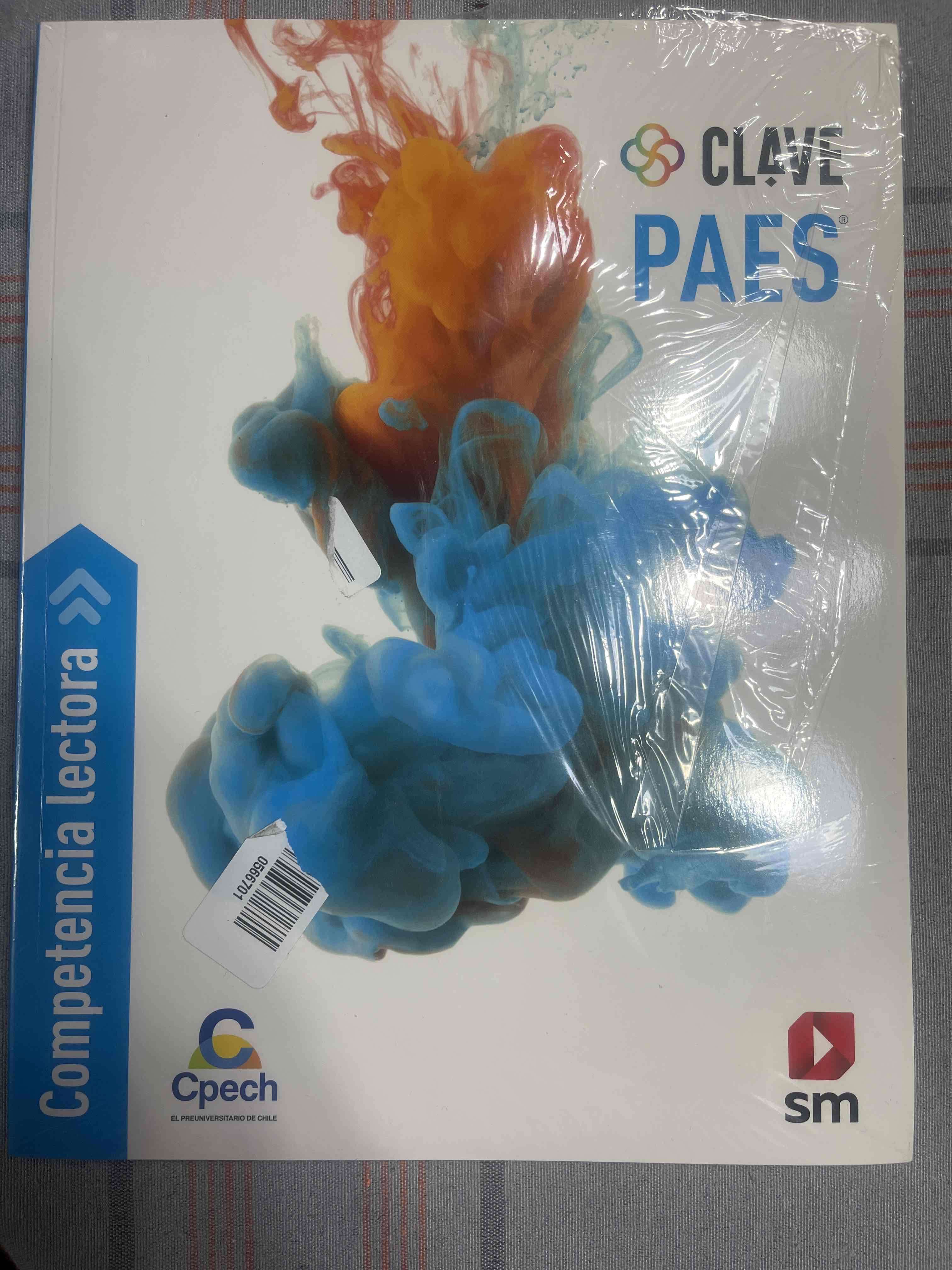 Libro Clave PAES Competencia Lectora - miniatura 1