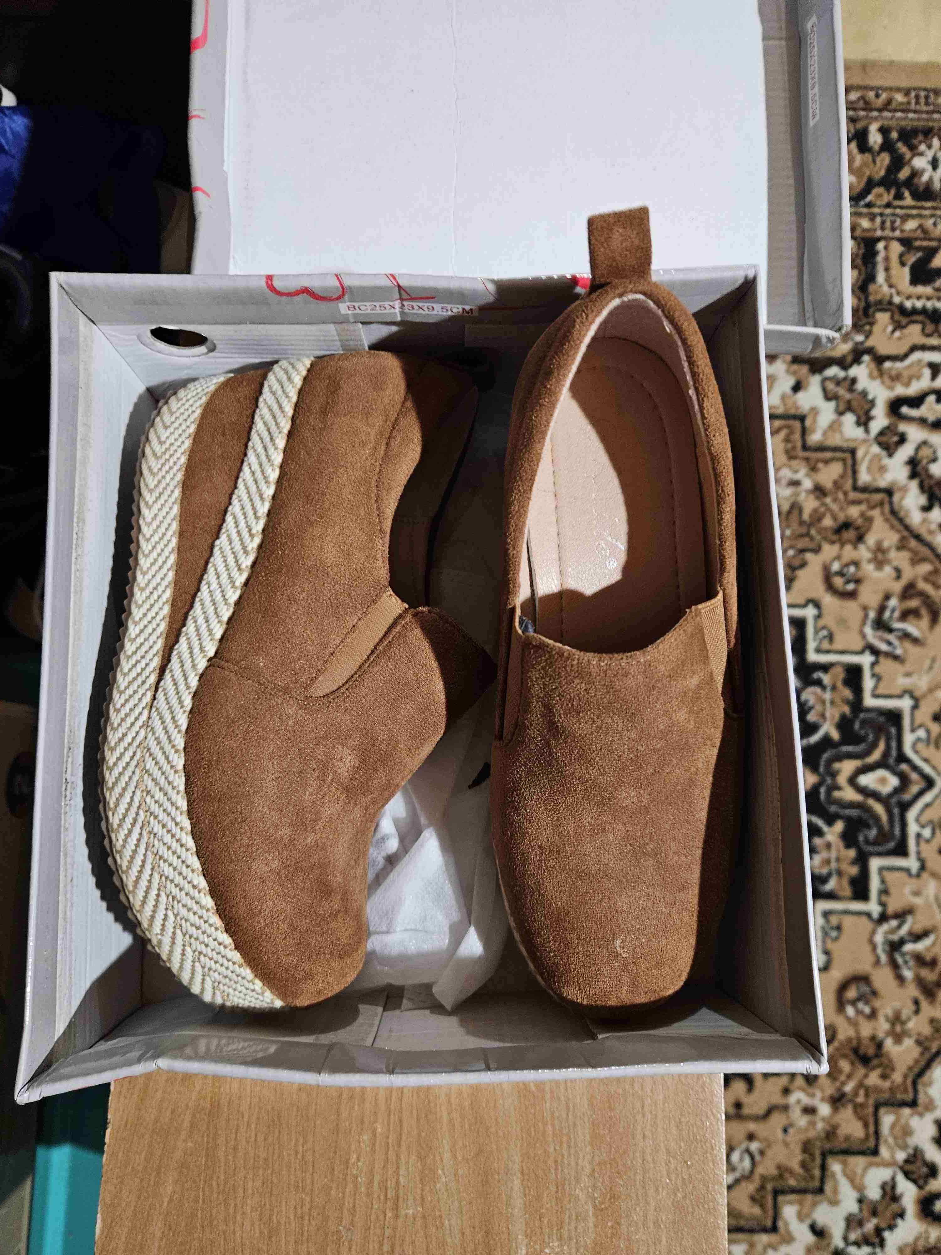 Zapatos 35 tacón ocre nuevos - 2