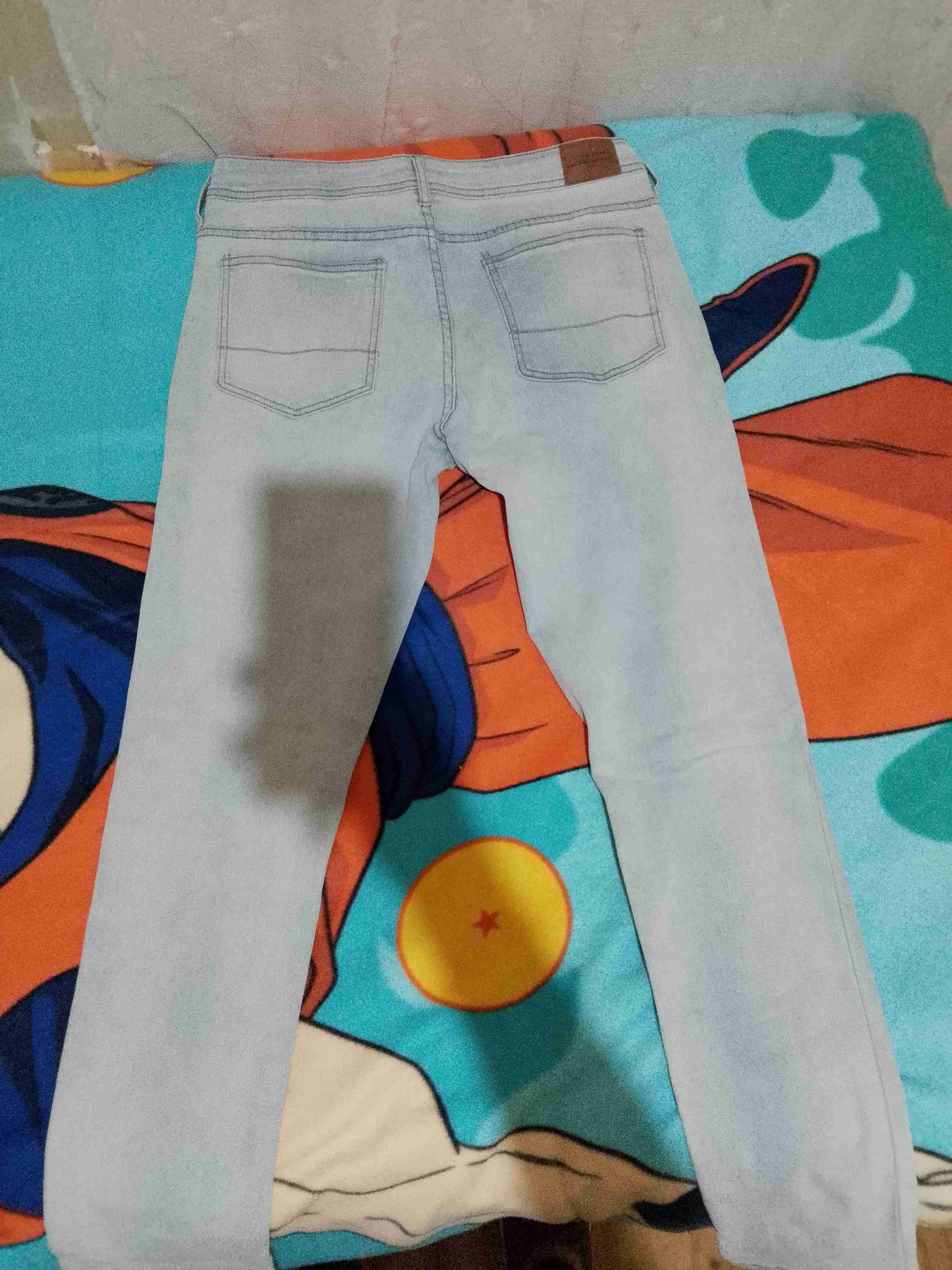 Jeans de mezclilla azul claro - 3