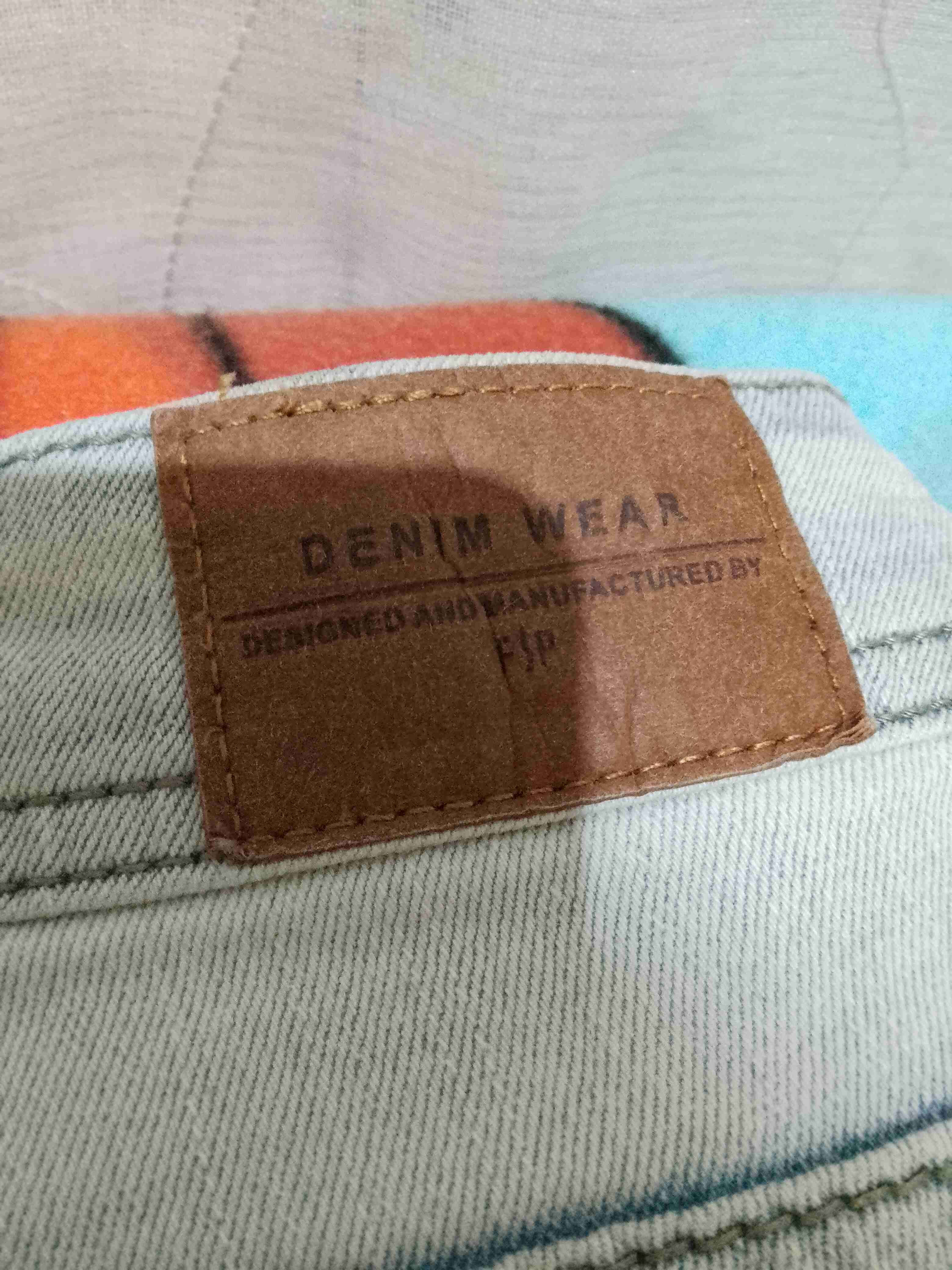 Jeans de mezclilla azul claro - 4