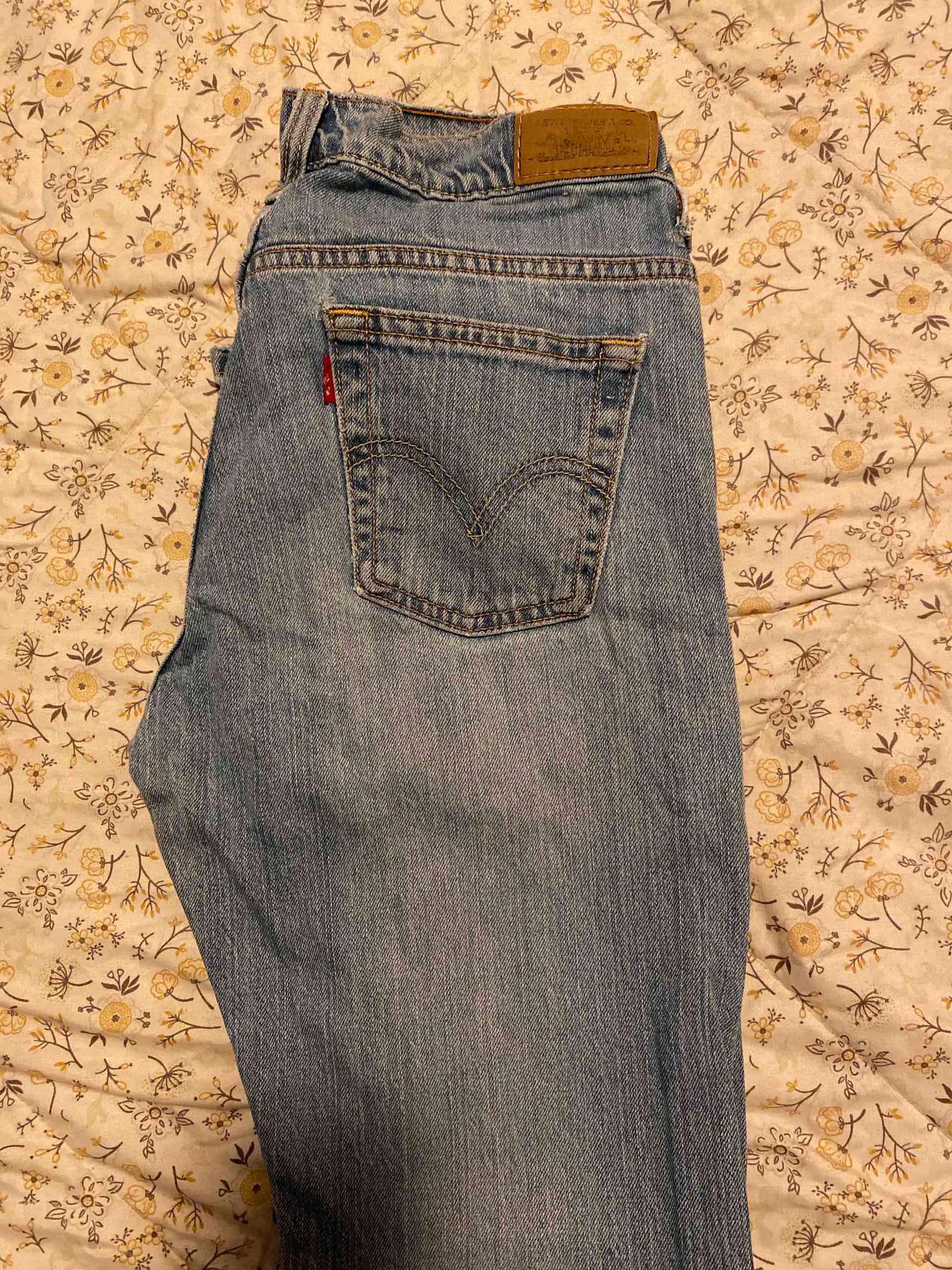 Jeans rectos azules - miniatura 2