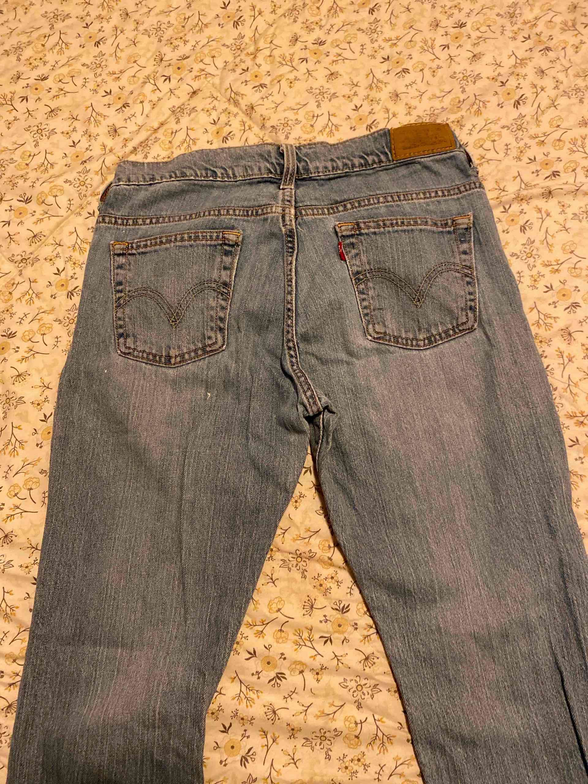 Jeans rectos azules - miniatura 3