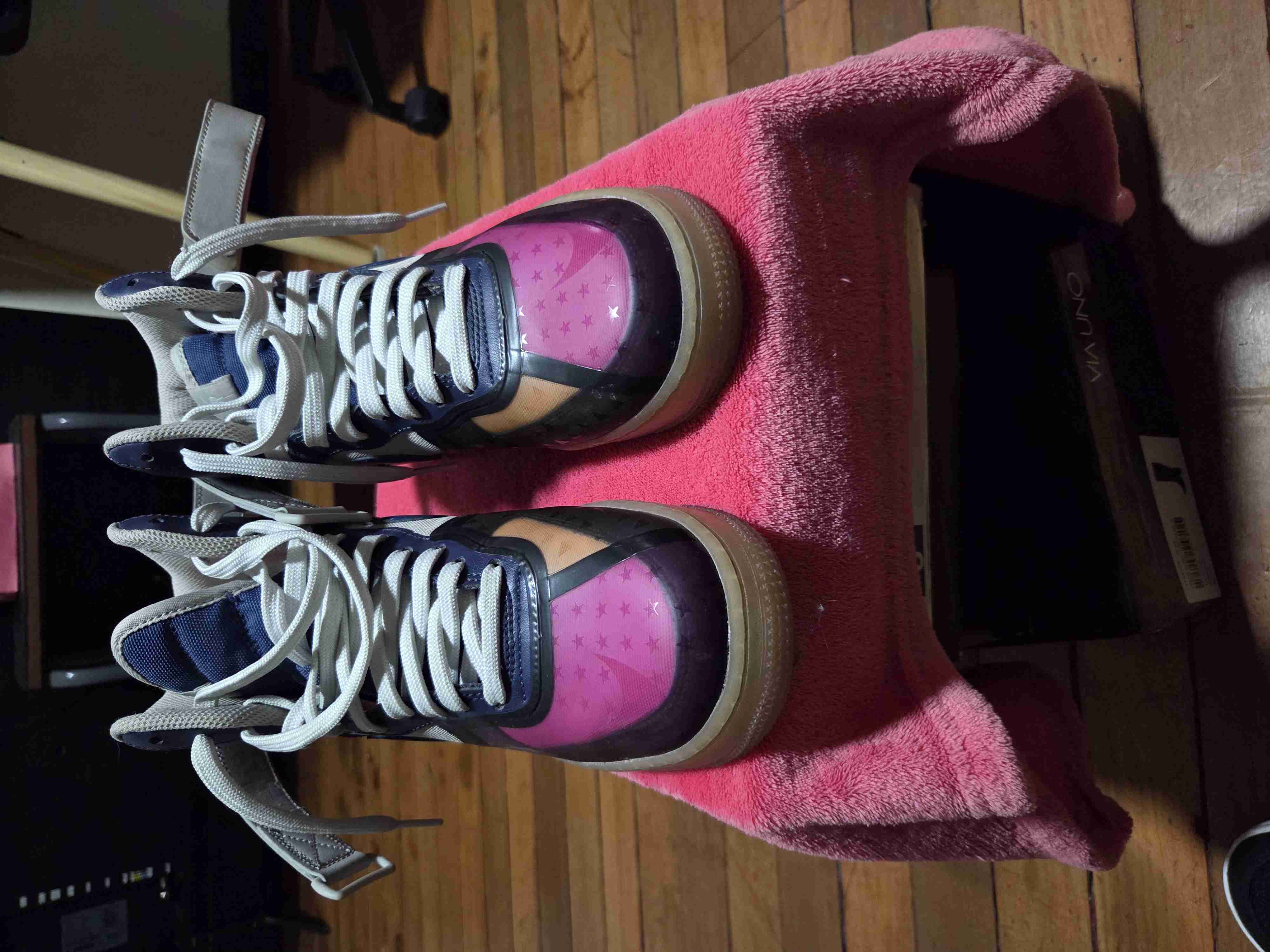 Nike Air Force 1 High '07 Premium Thunder Blue Pin - 6