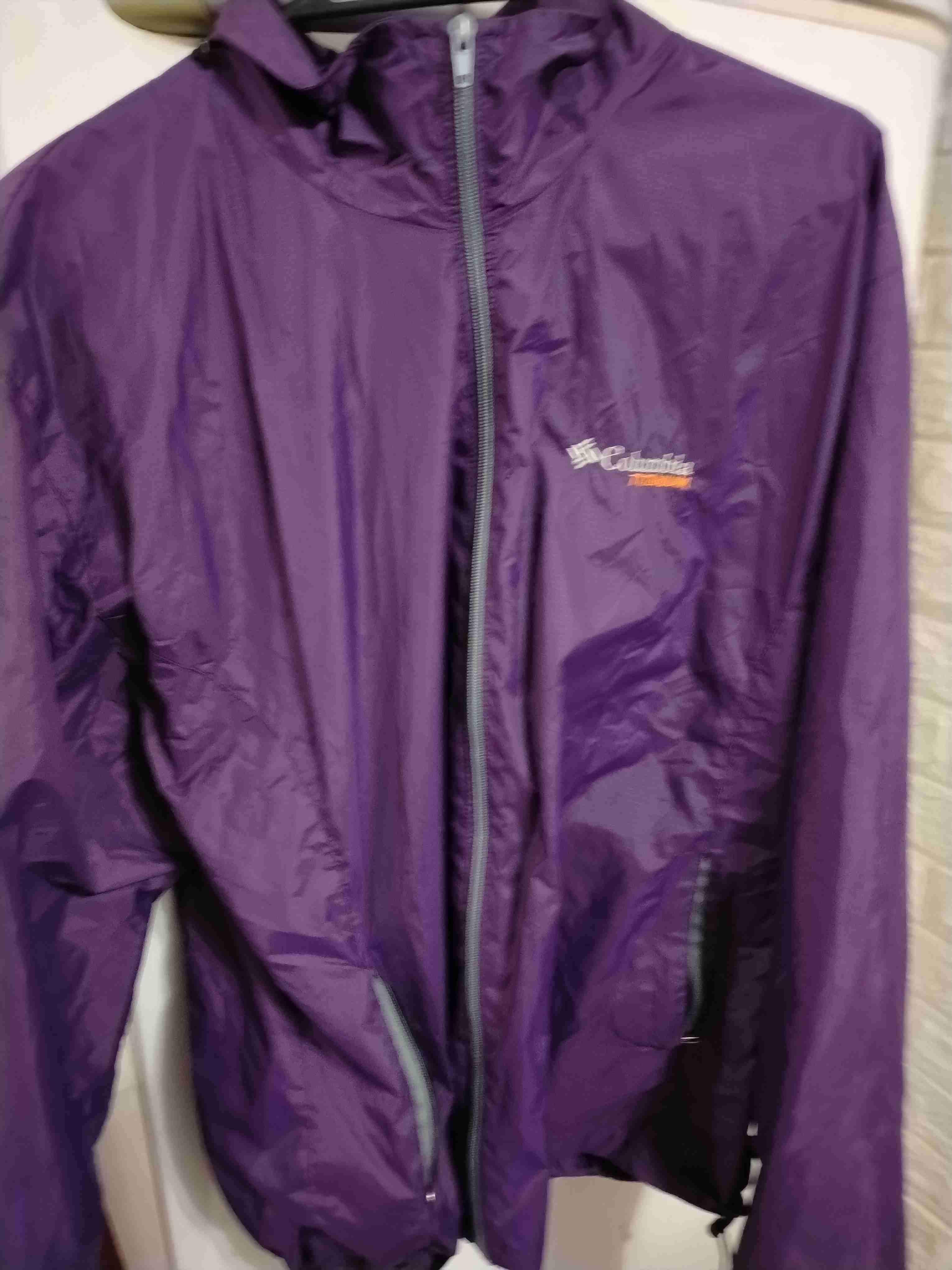 Chaqueta impermeable Columbia roja - miniatura 2