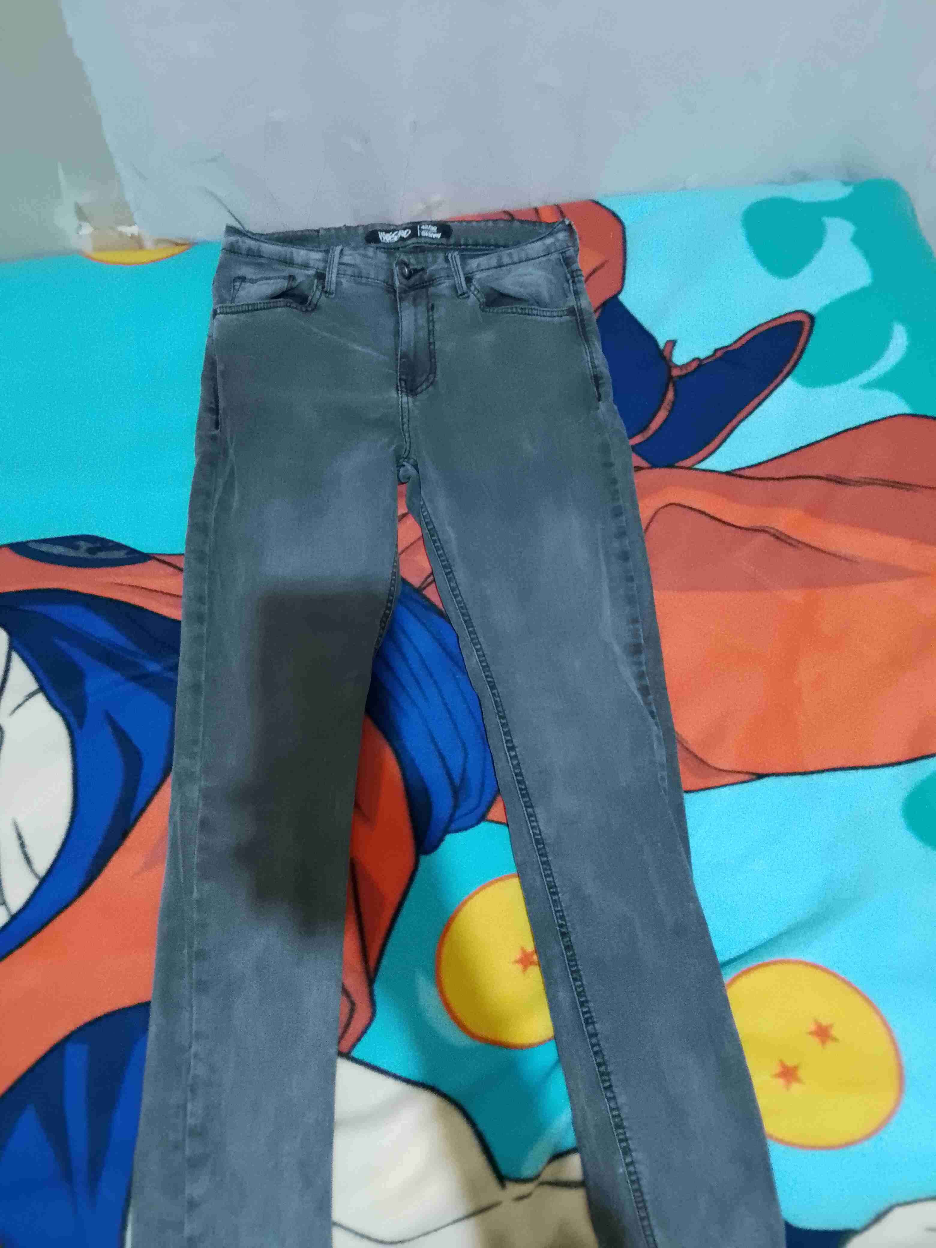 Jeans gris unisex en buen estado - miniatura 1