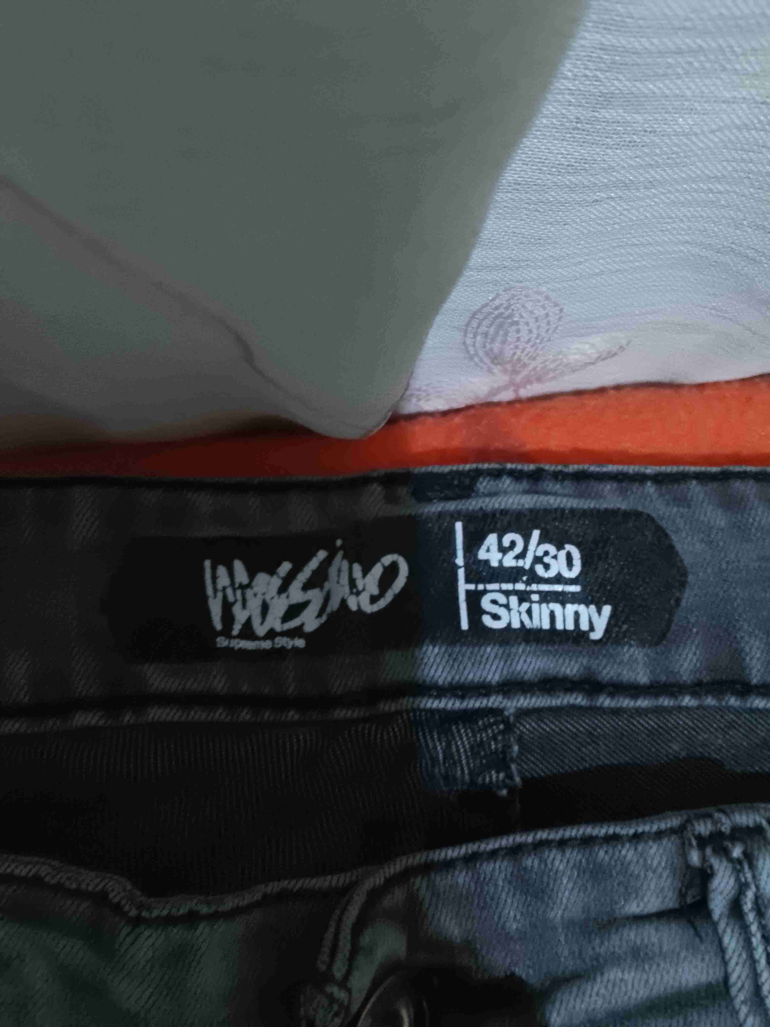 Jeans gris unisex en buen estado - miniatura 2