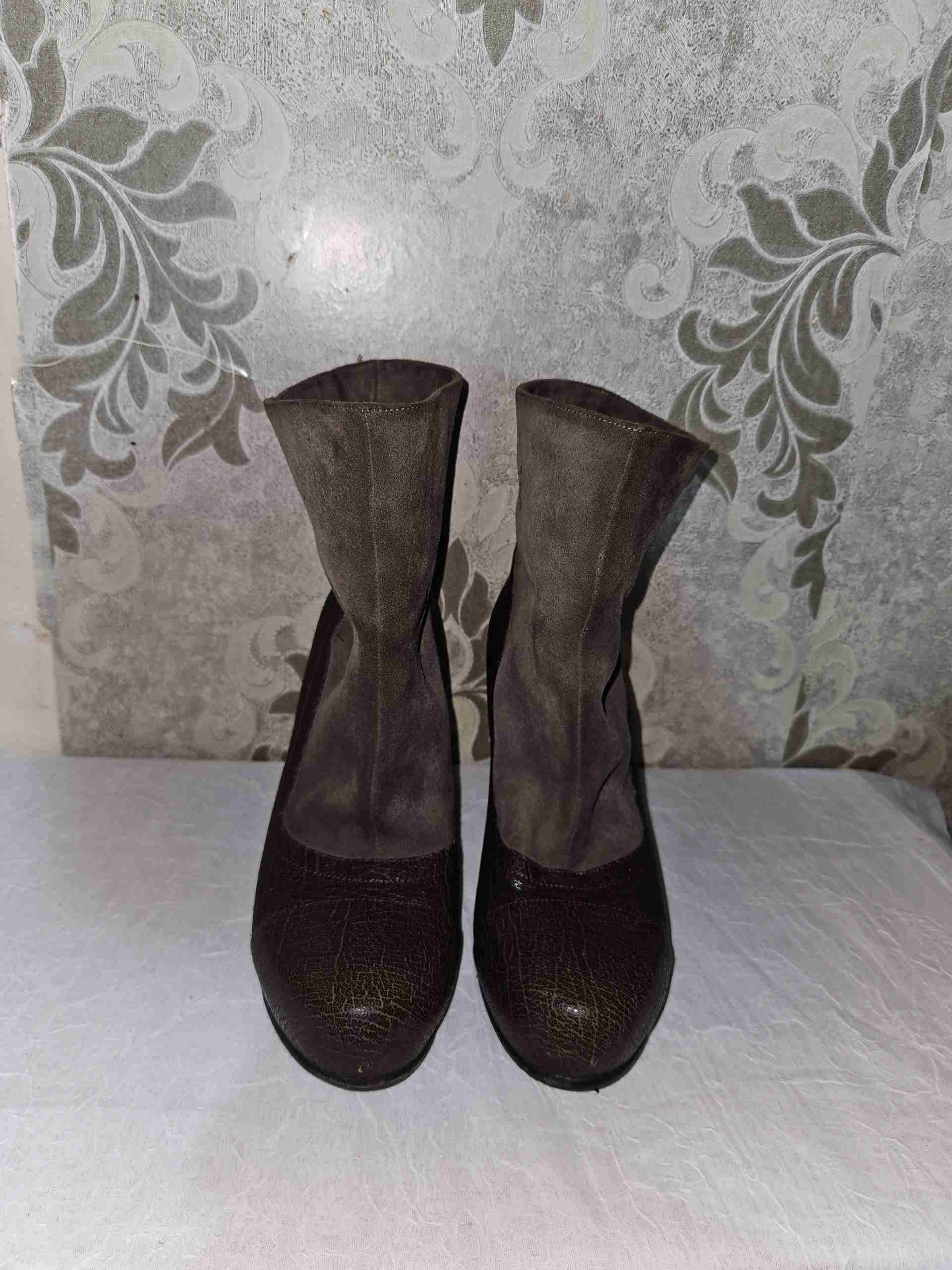 Botines 39 de cuero marrón - miniatura 4