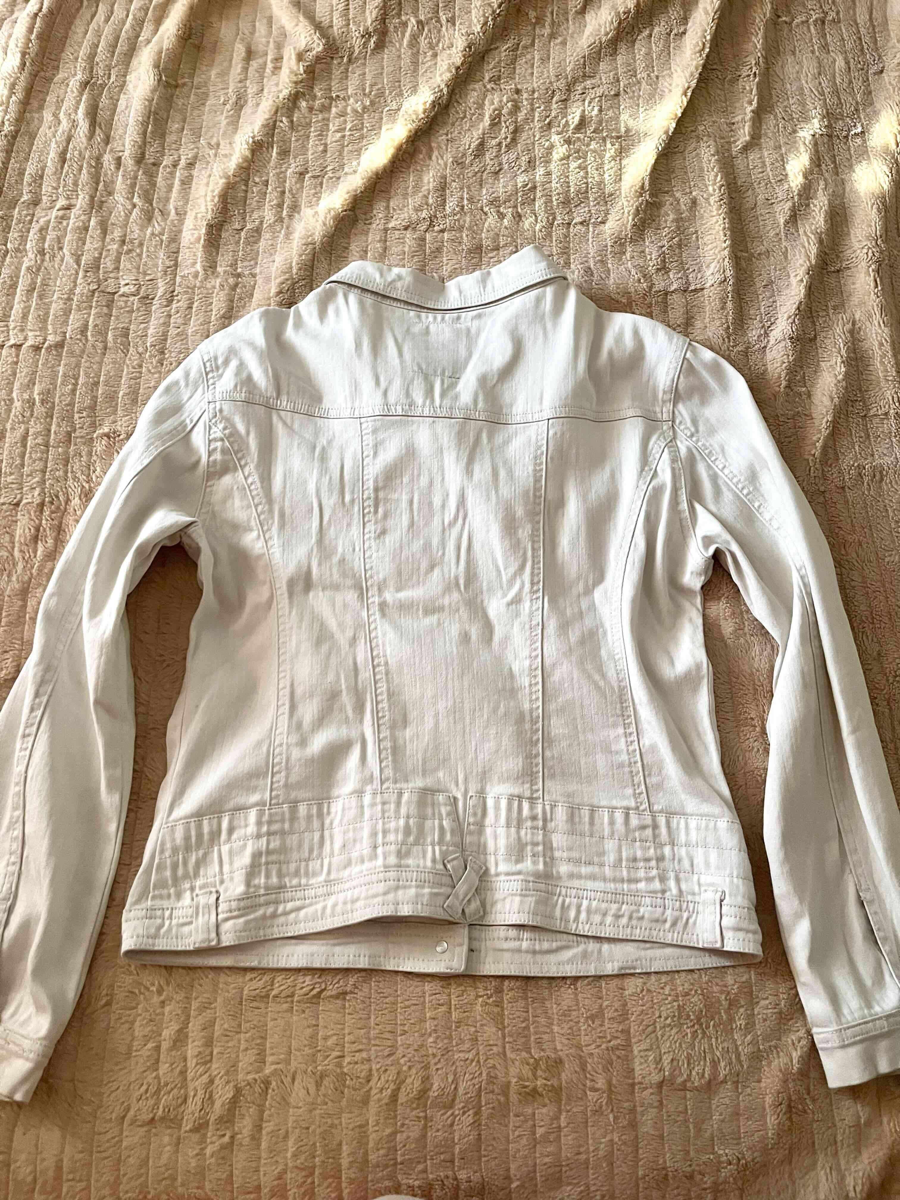 Chaqueta blanca de mezclilla - 3