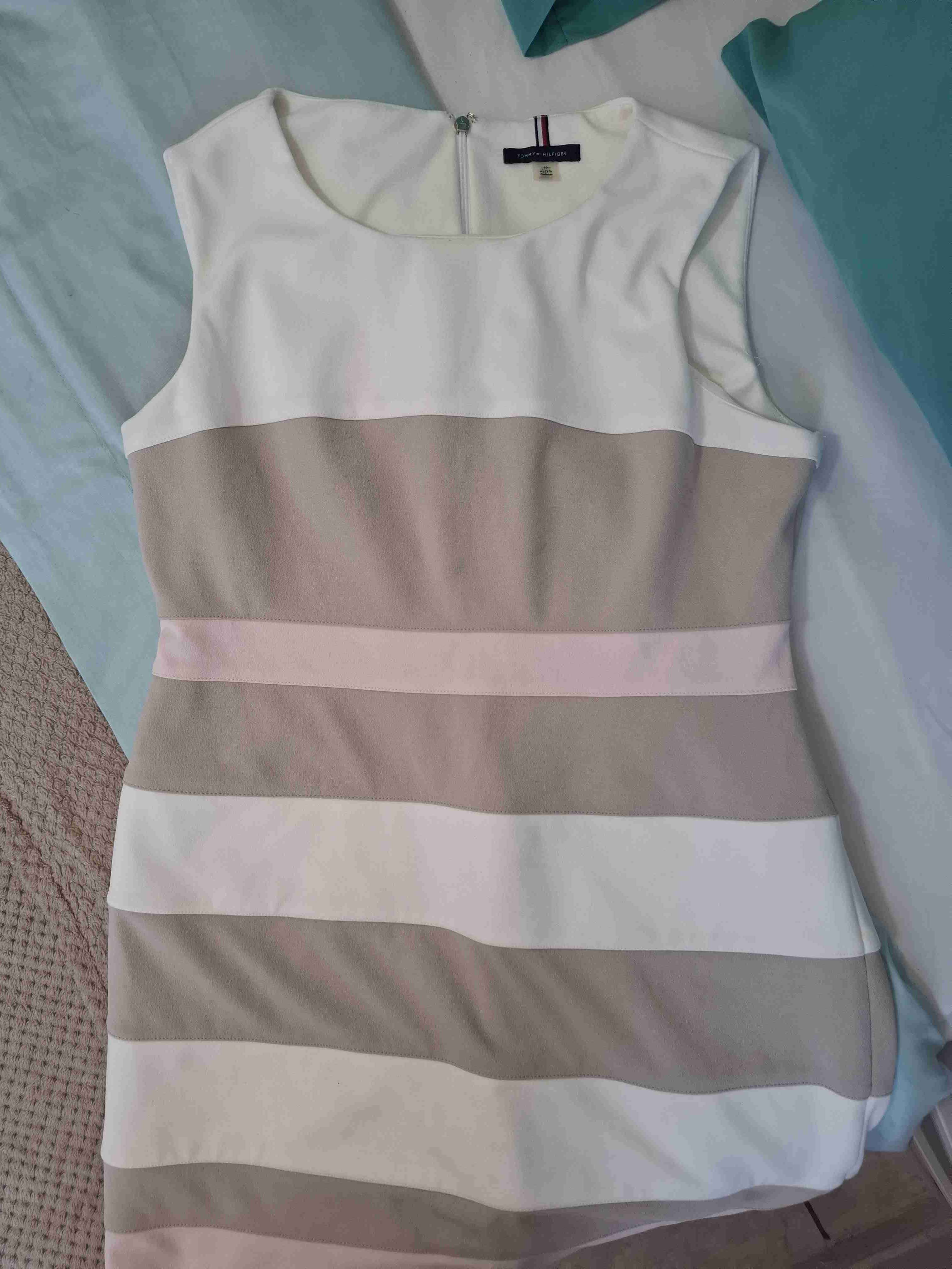 Vestido a rayas multicolor - miniatura 2