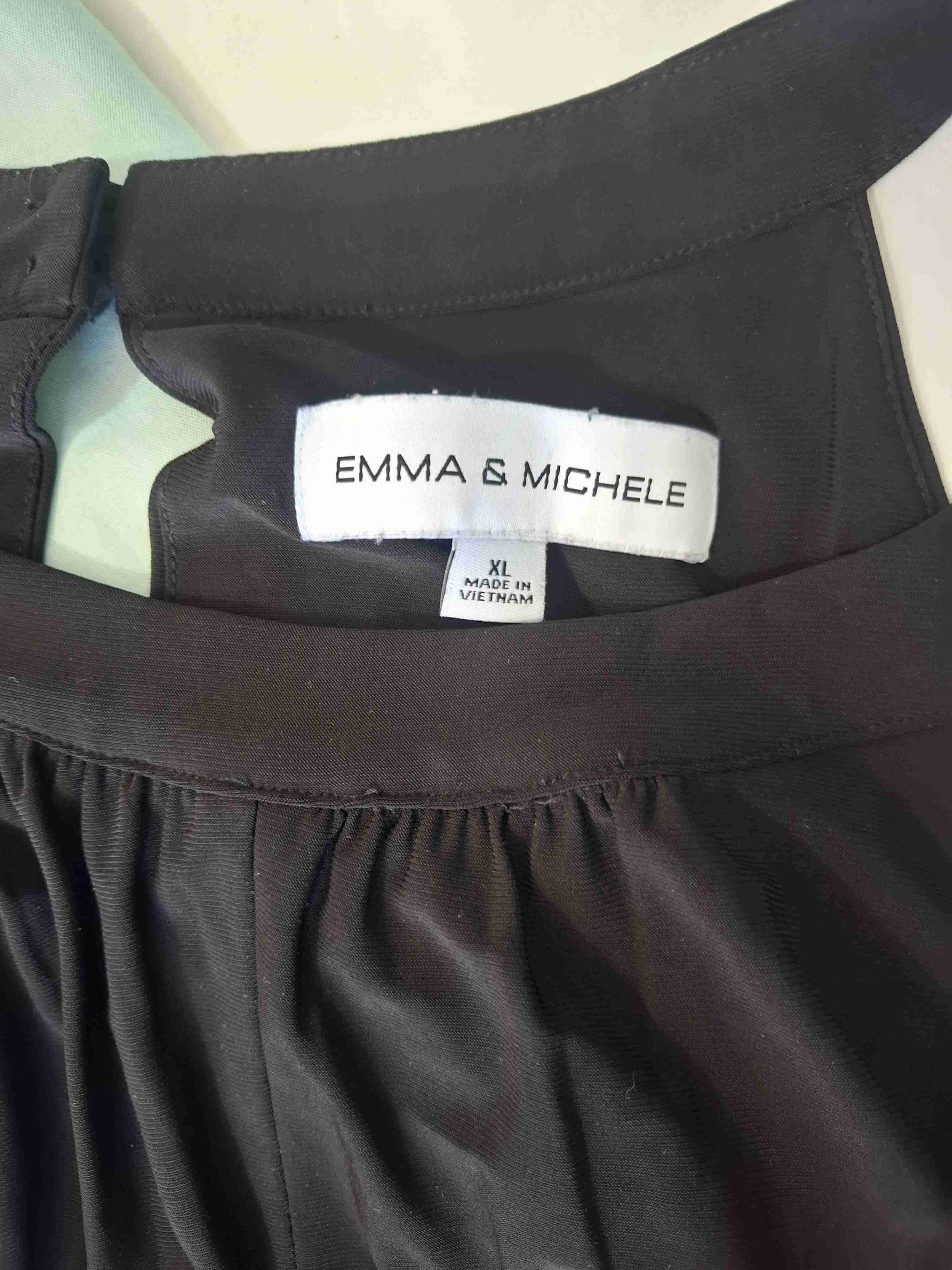 Enterito largo negro elegante - 3