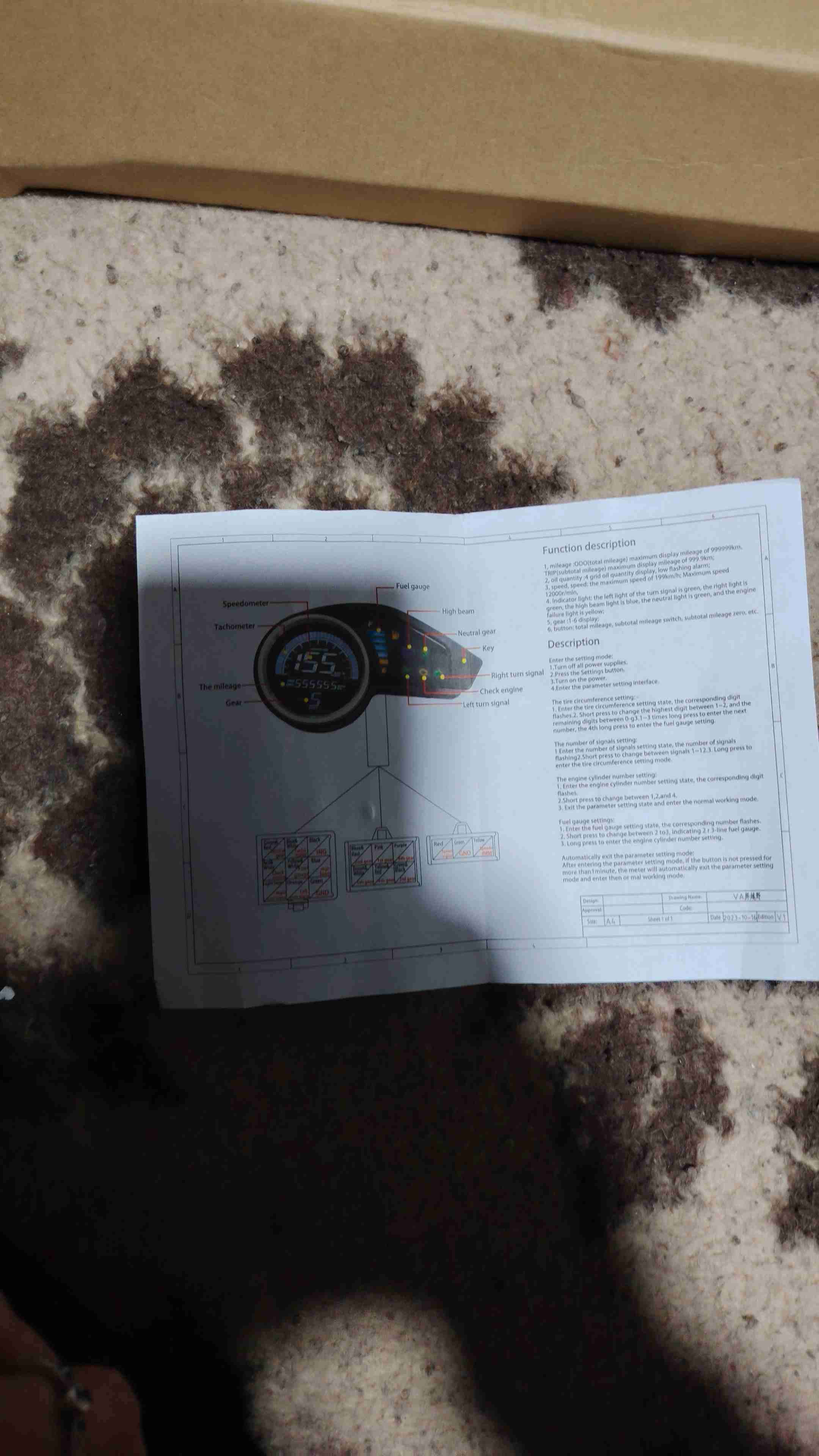 Espejos retrovisores para motocicleta - miniatura 3