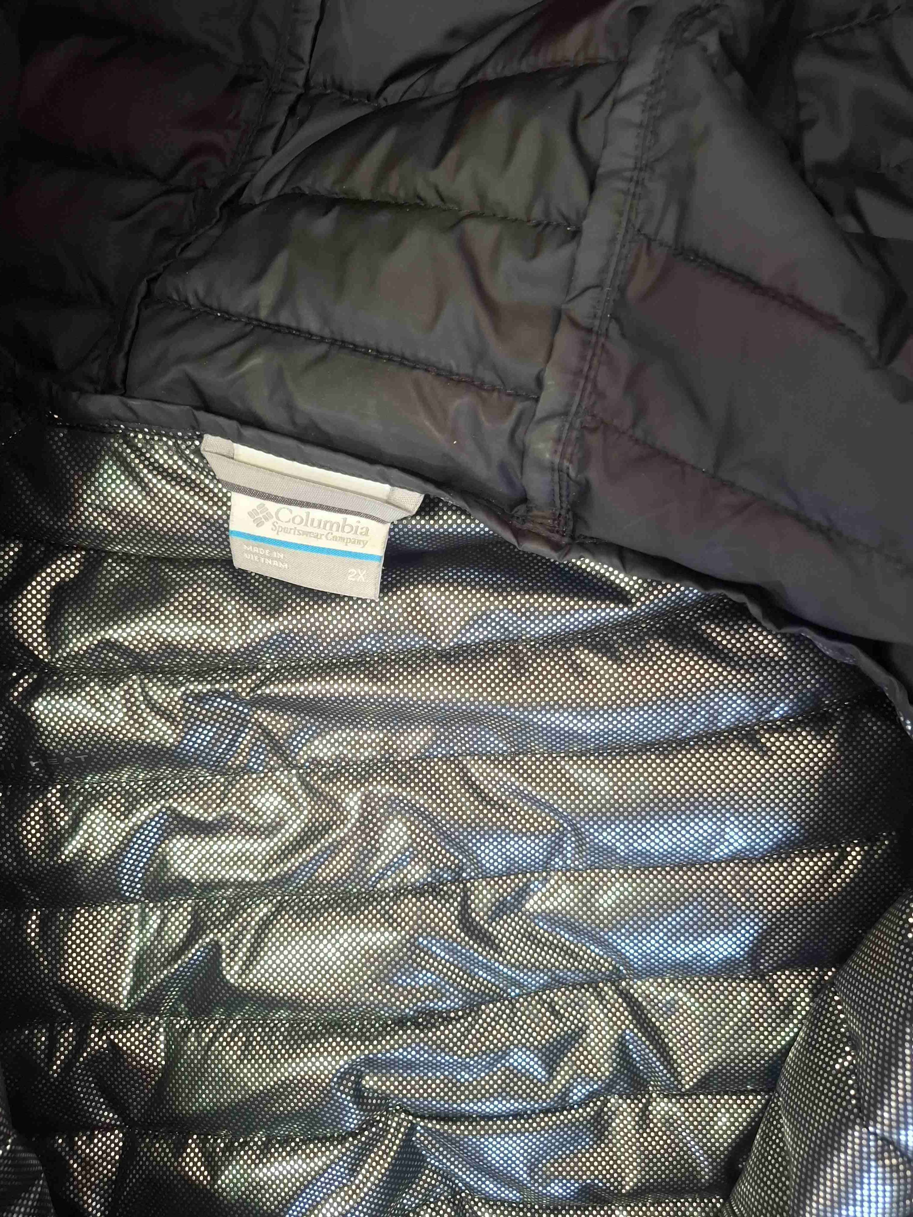 Parka Columbia negra con capucha - miniatura 2