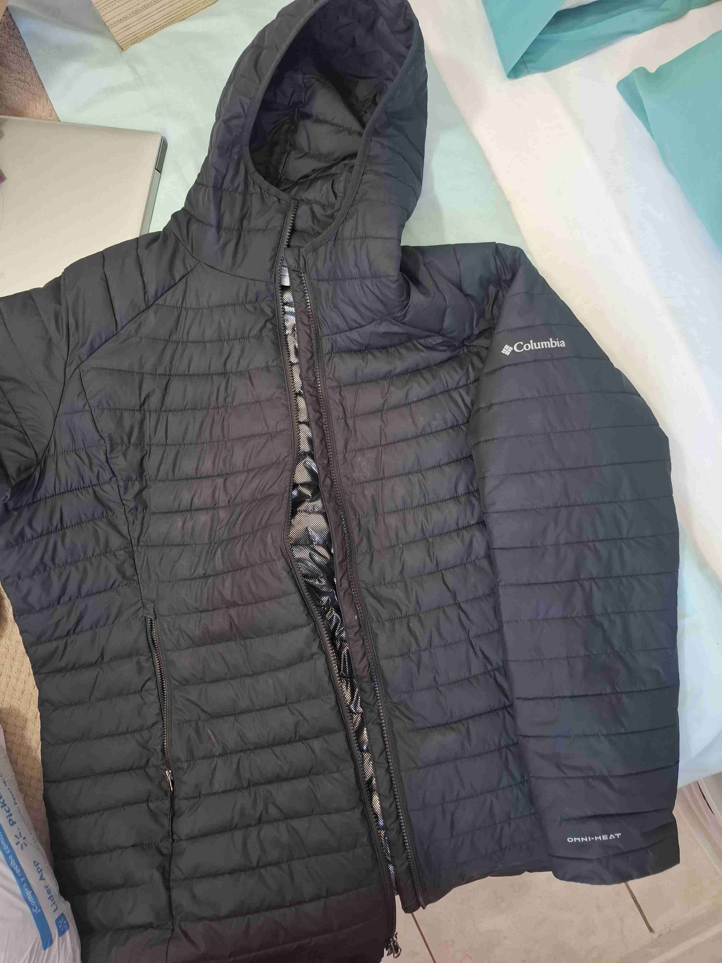 Parka Columbia negra con capucha - miniatura 4