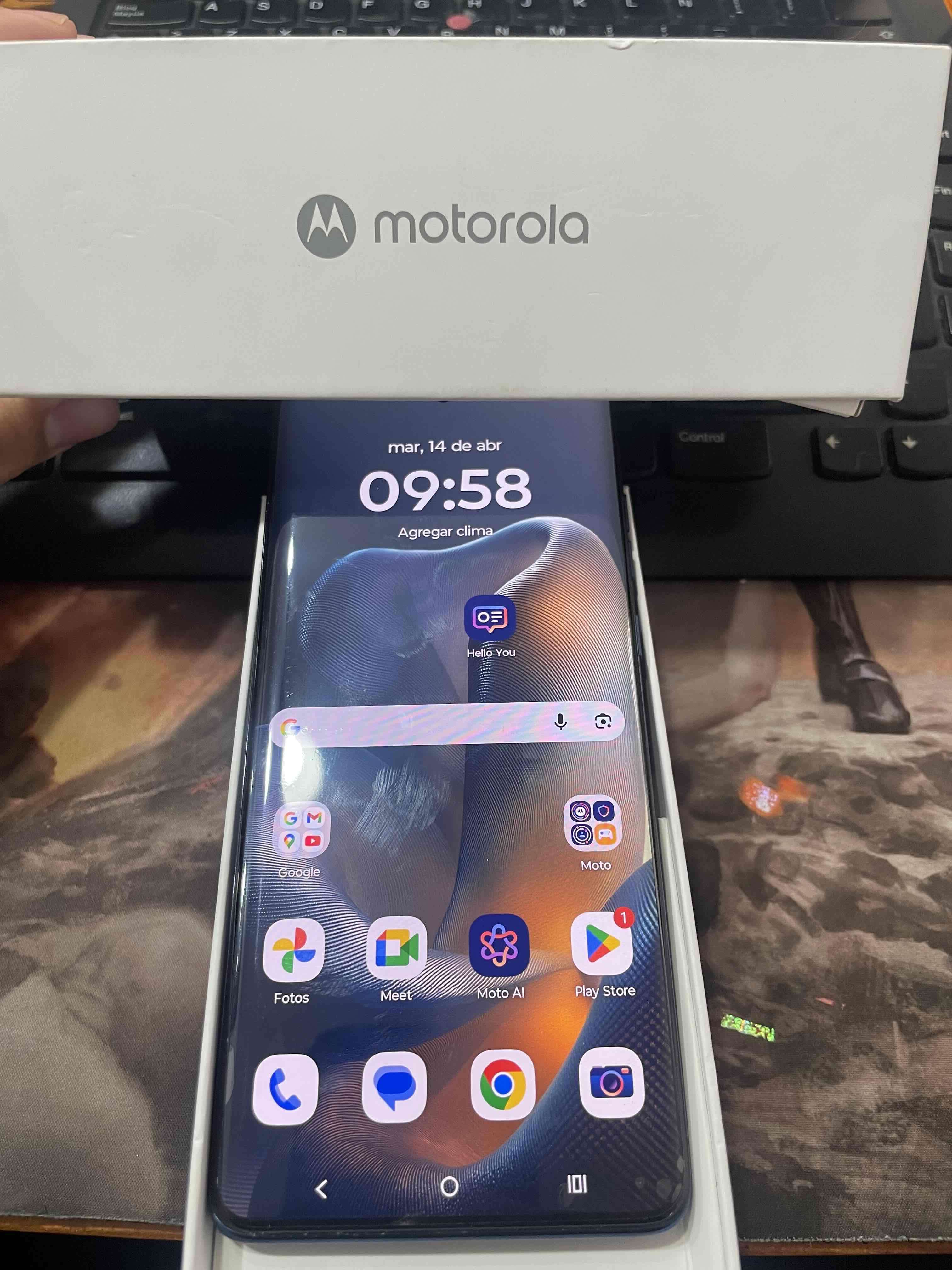 Smartphone Motorola Edge 60 azul - miniatura 2