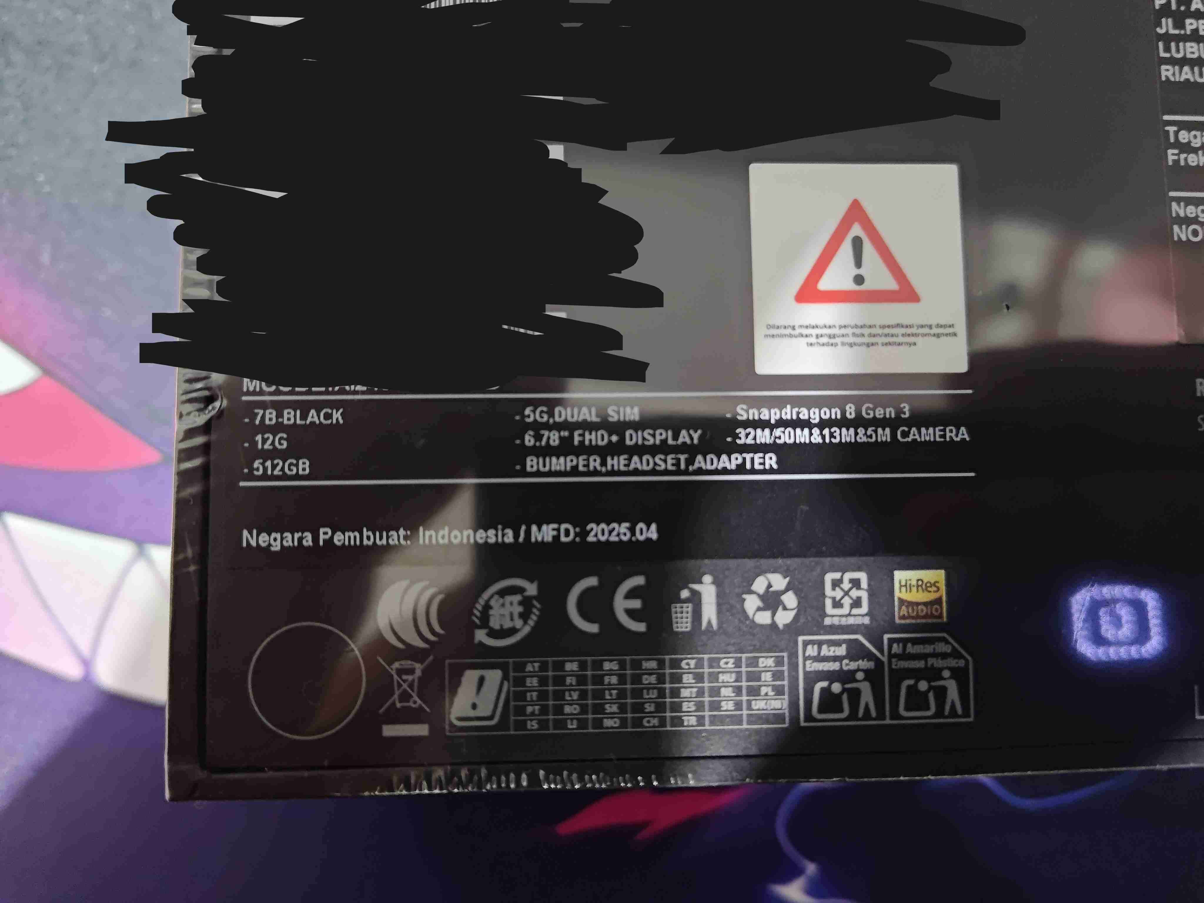 Smartphone ROG Phone 9 FE - miniatura 2