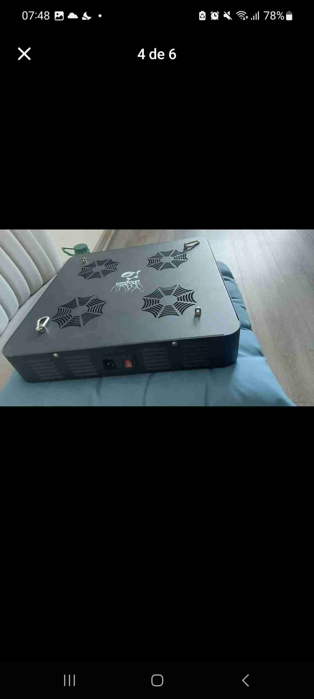 Luzled piranha negro para cultivo indoor - miniatura 4