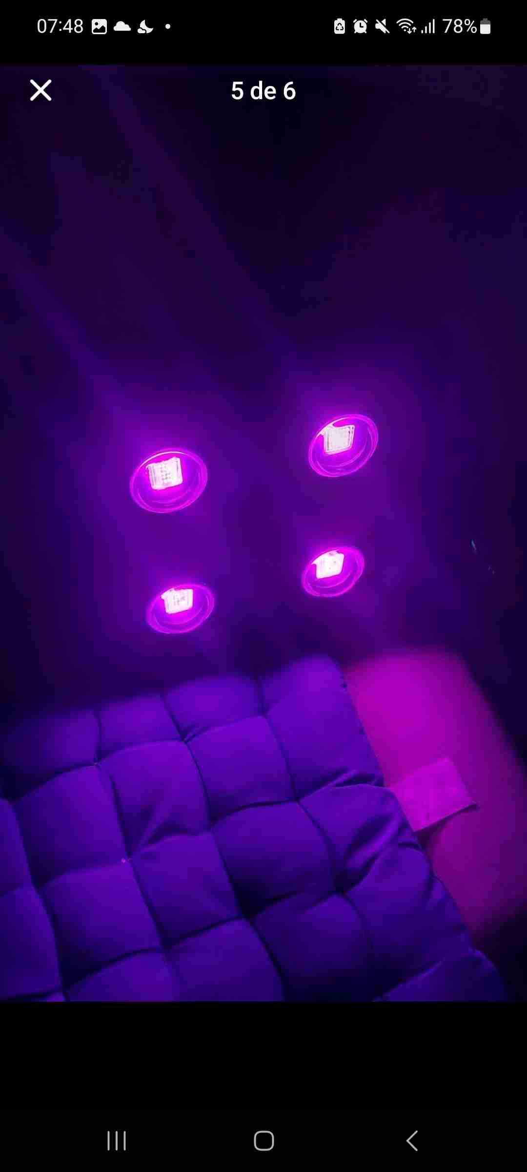 Luzled piranha negro para cultivo indoor - miniatura 5