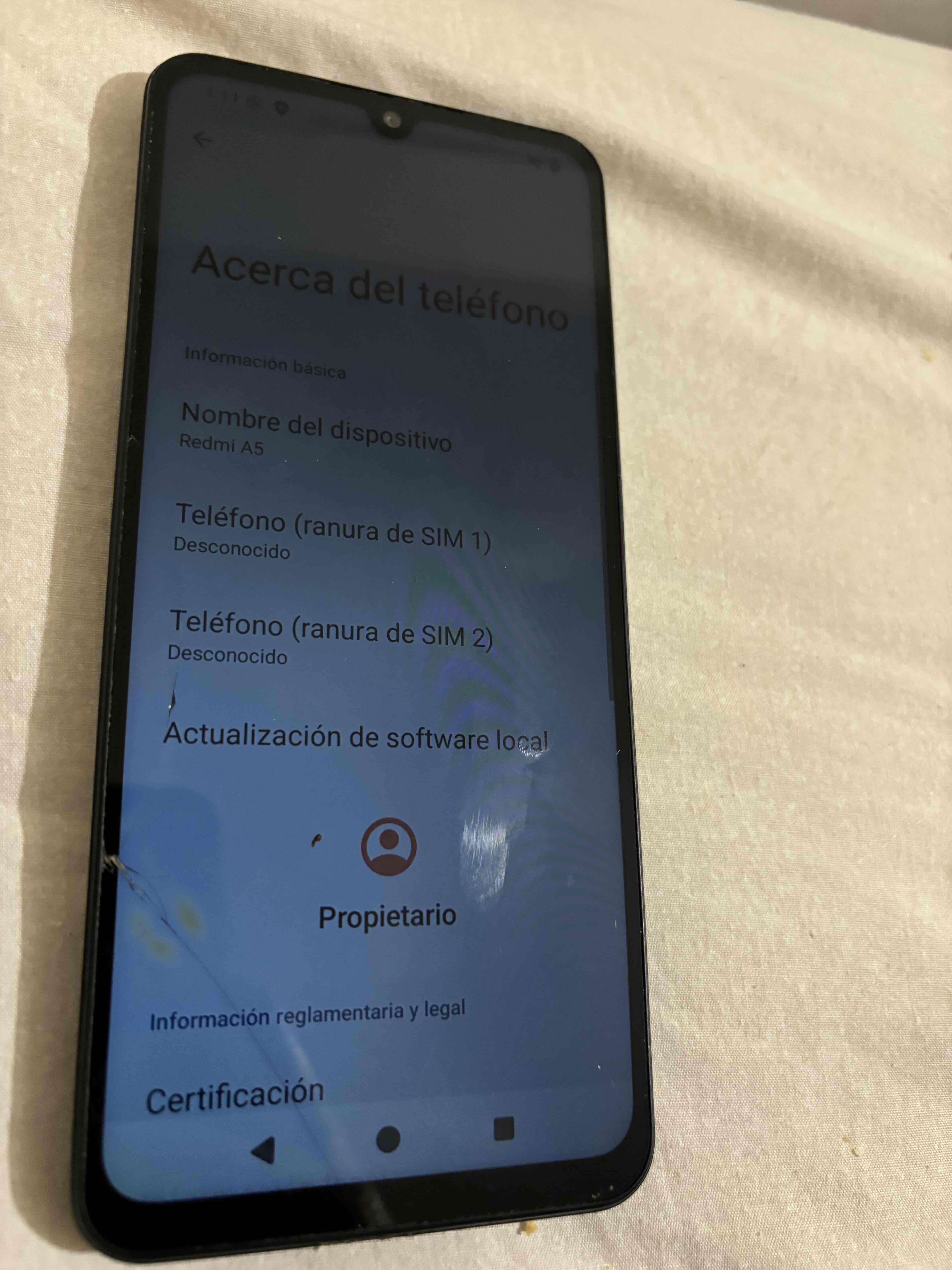 Smartphone Redmi A5 usado - 1