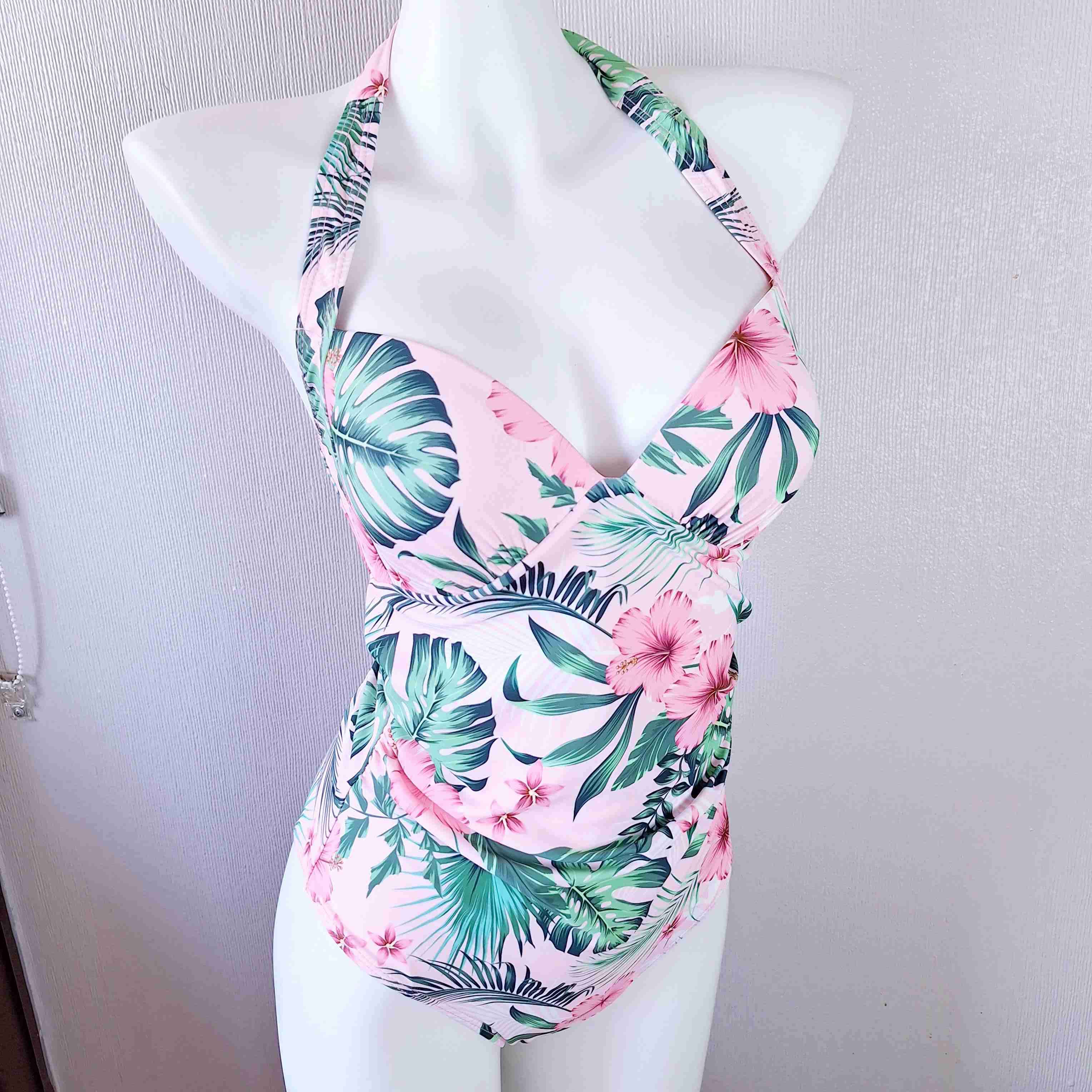 Traje de baño Nuevo sin uso/ floral mujer - miniatura 1