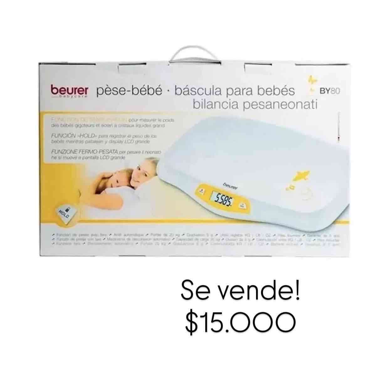 Báscula para bebés Beurer BY80
