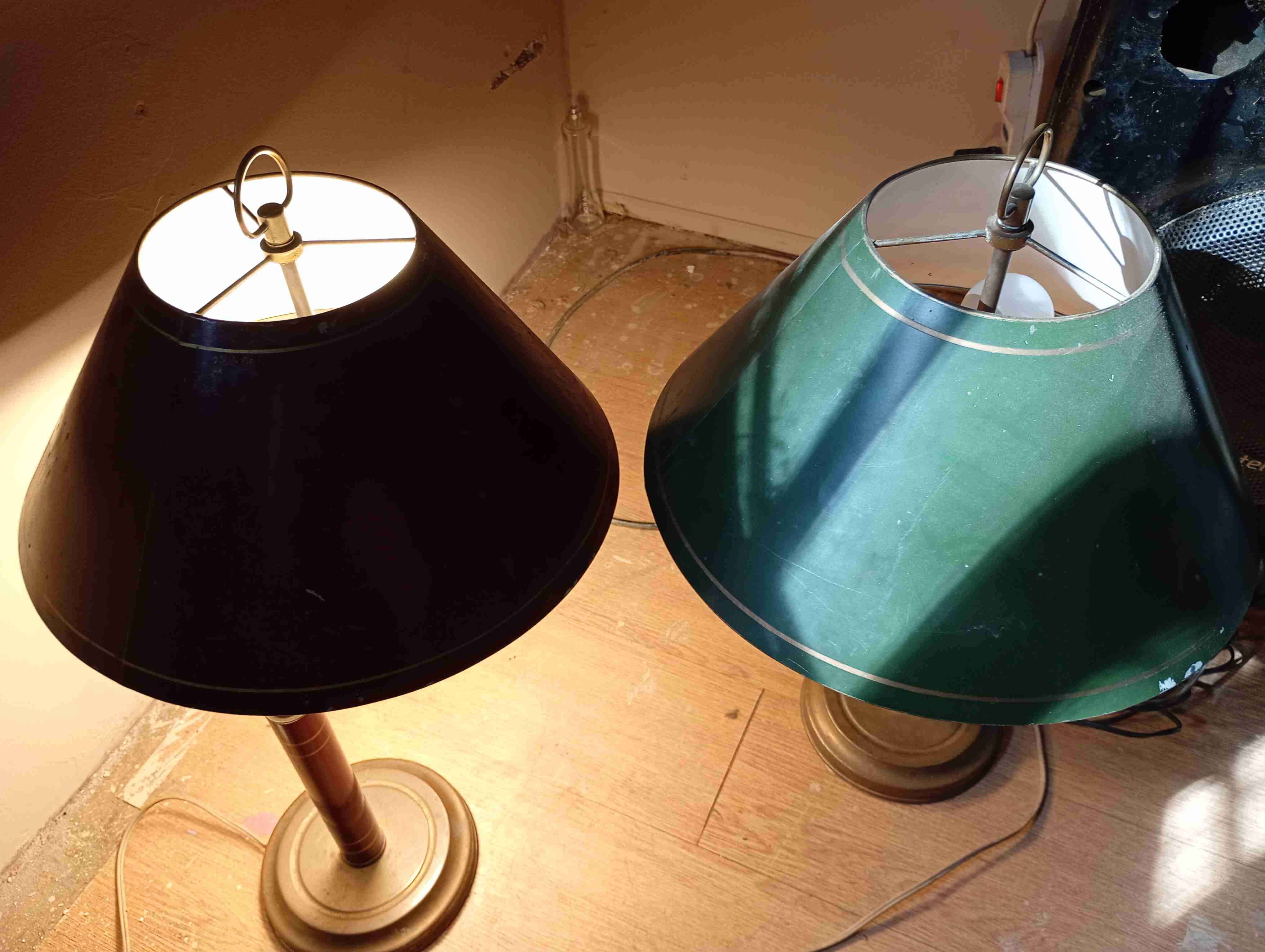 Lámparas de bronce - 2