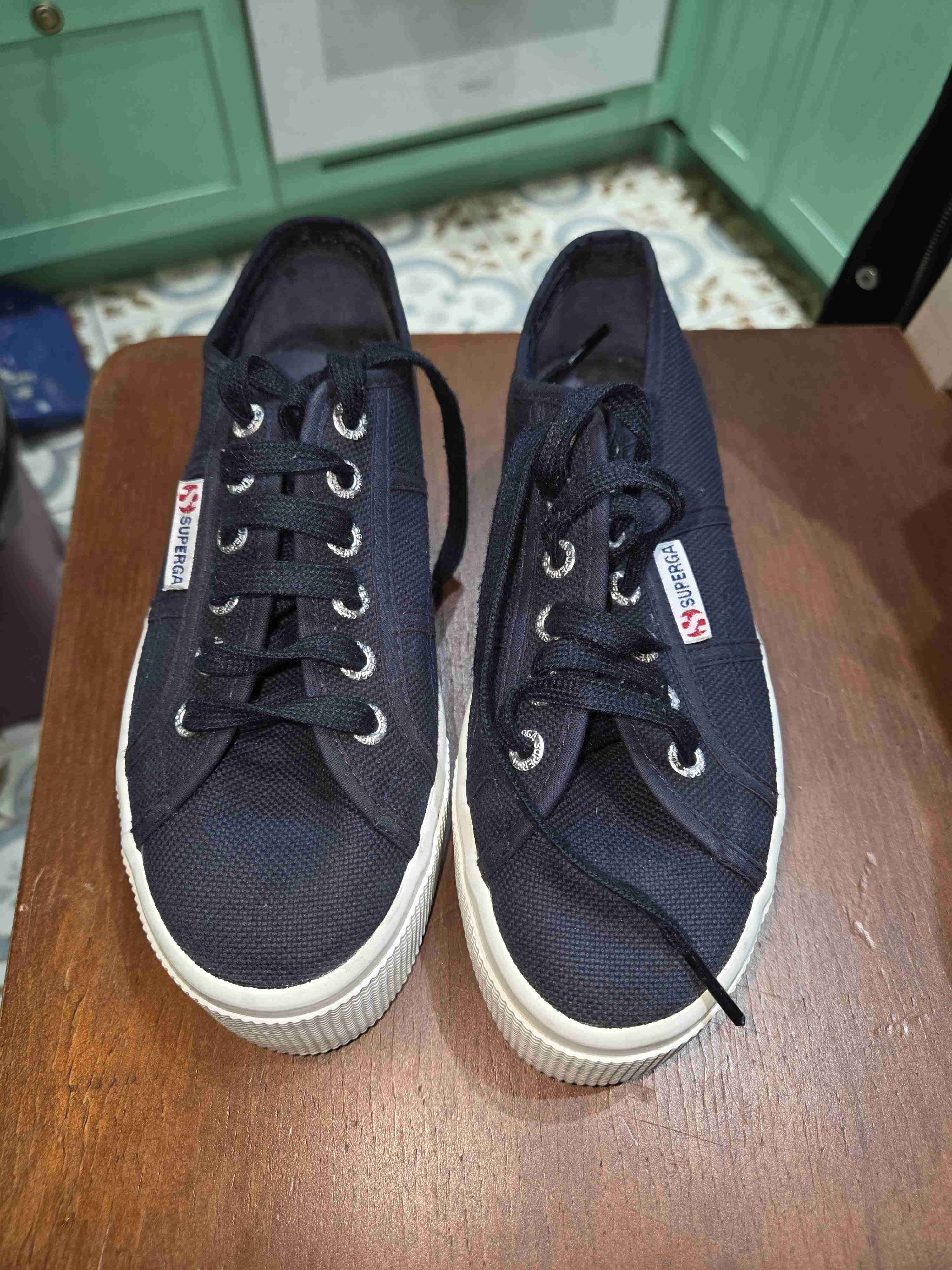 Zapatillas Superga azul oscuro n° 35 - miniatura 1