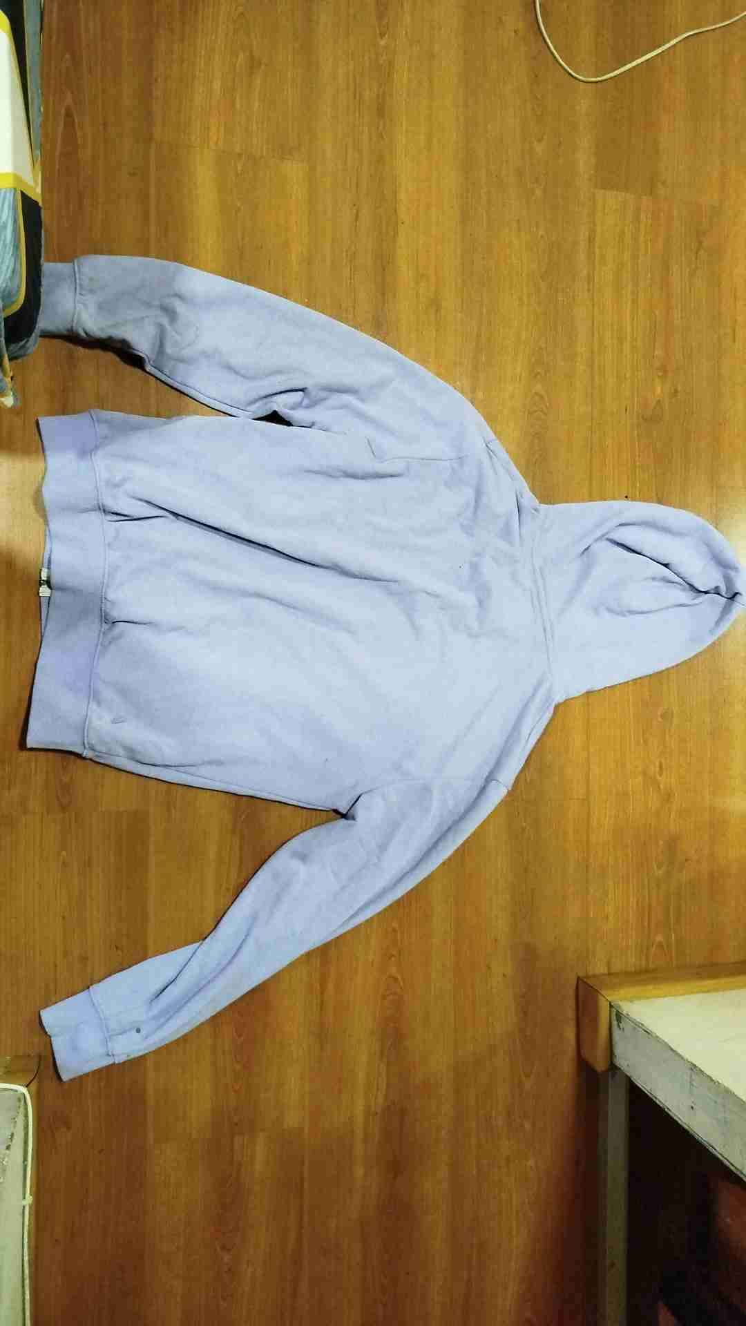 Sudadera con capucha azul claro - miniatura 1