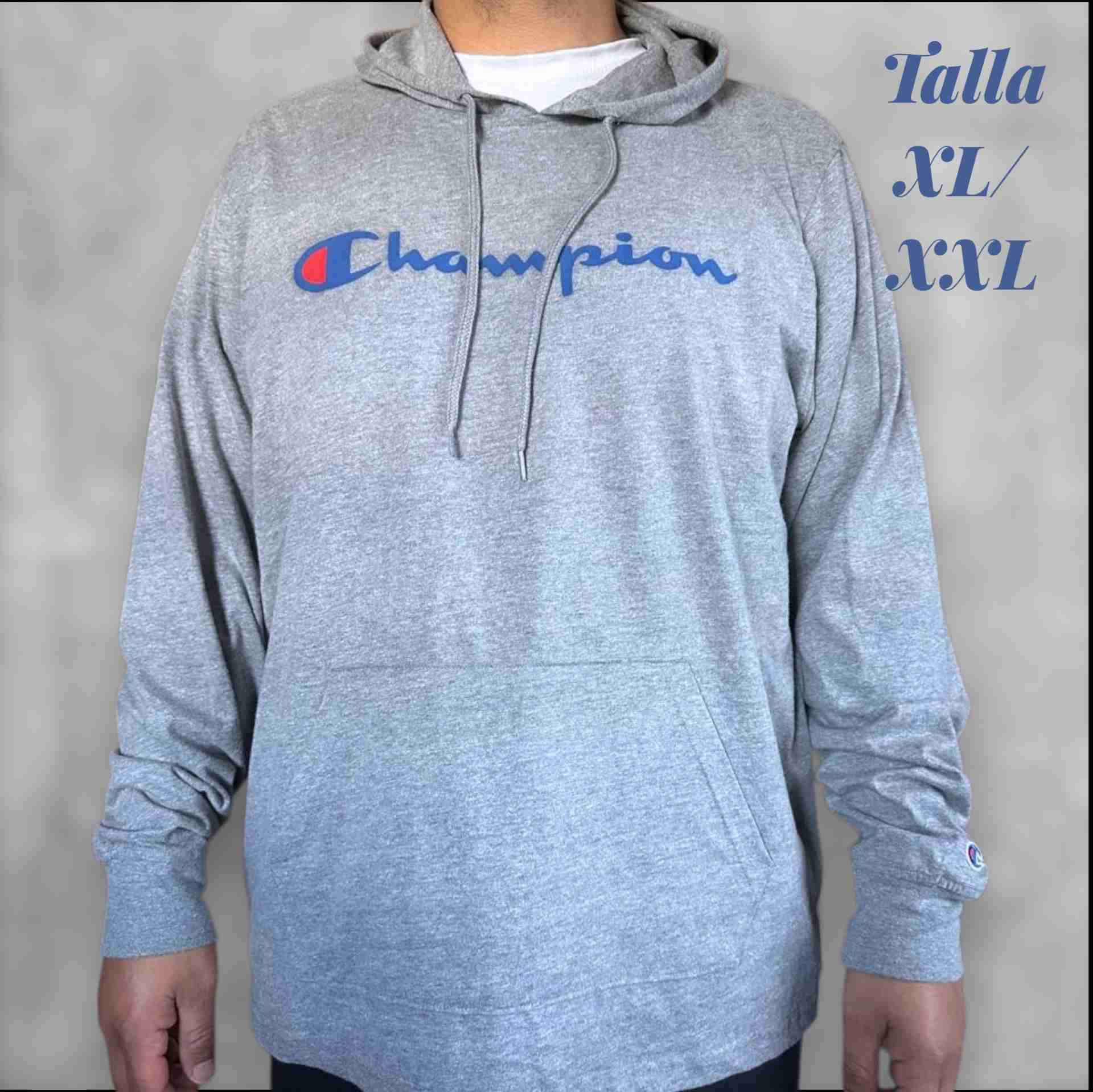 Polerón gris Champion XL/XXL