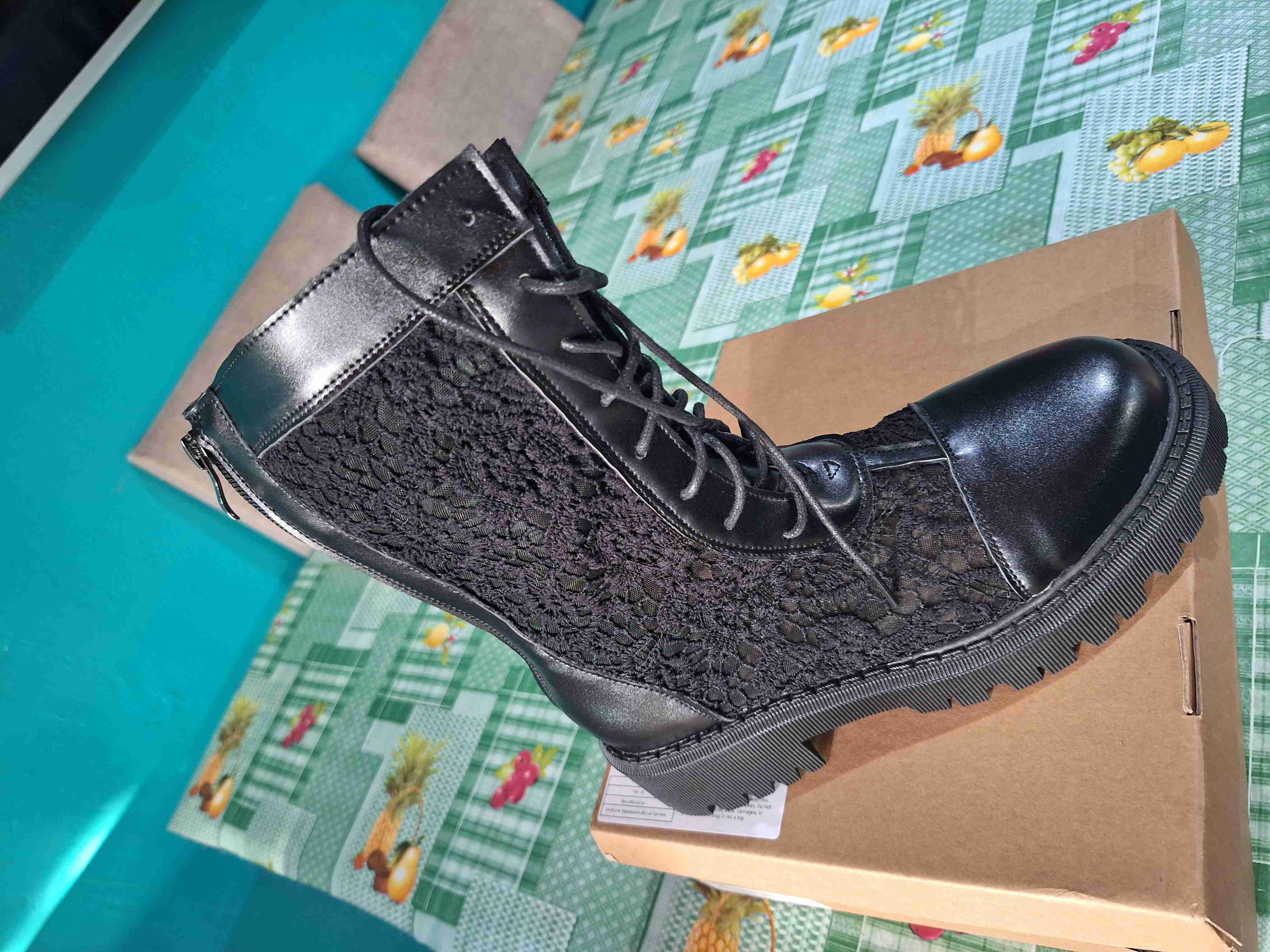 Botas de mujer de malla - 1