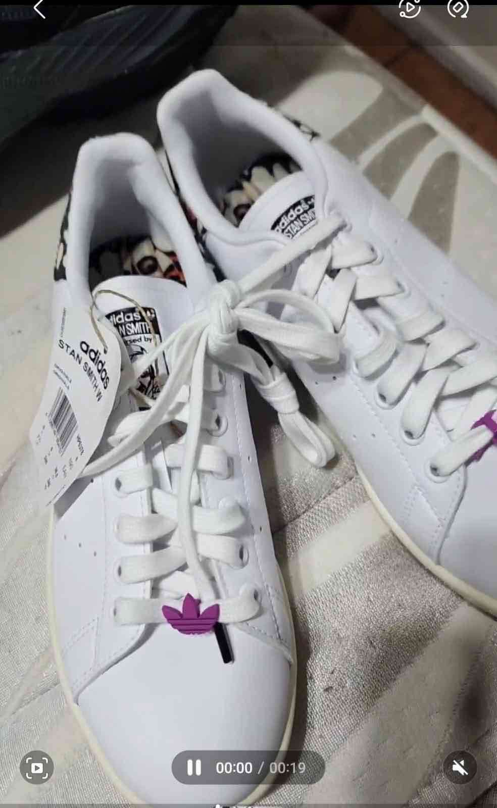 Zapatillas blancas Adidas Stan Smith - miniatura 1