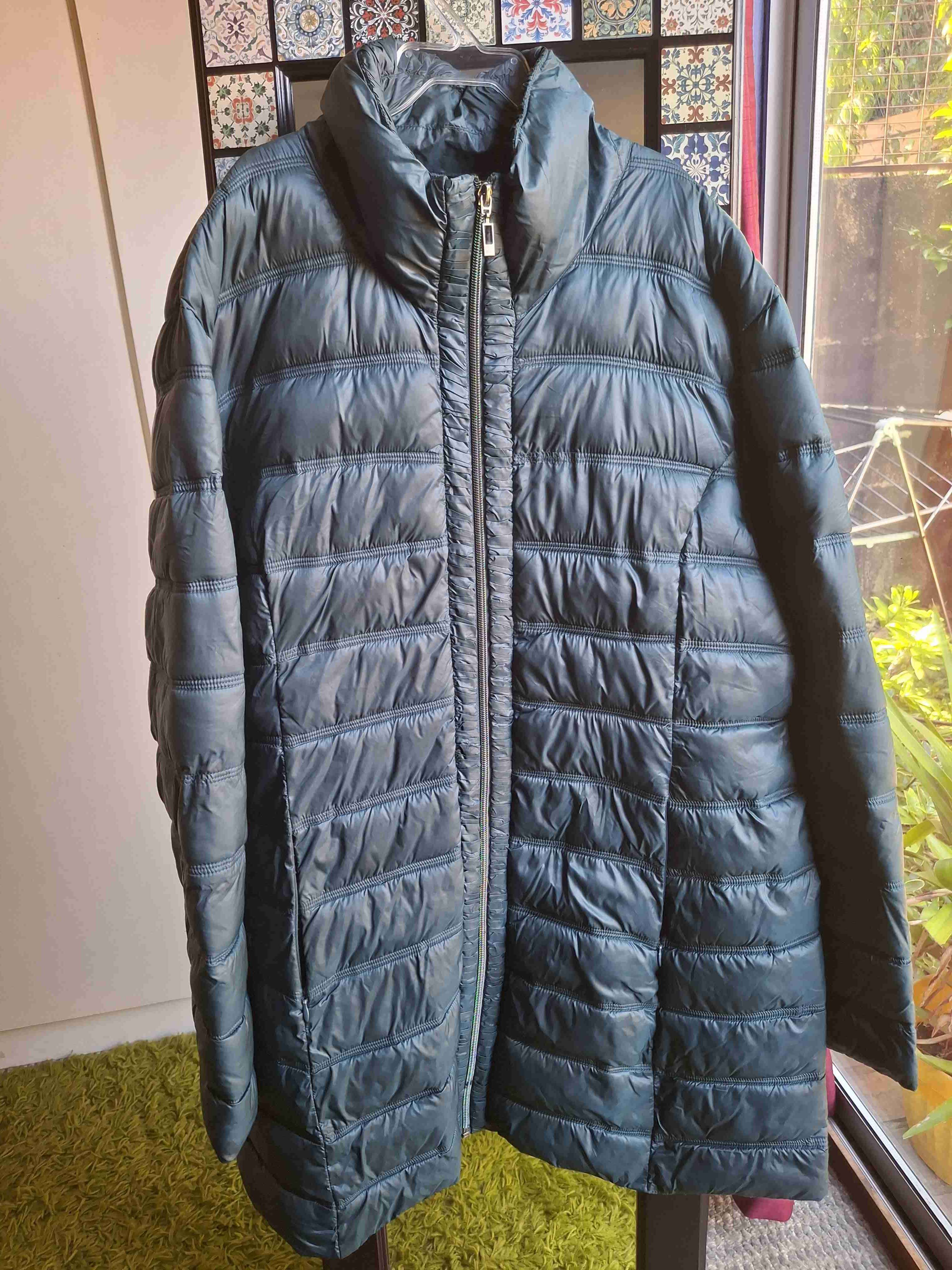 Chaqueta acolchada azul