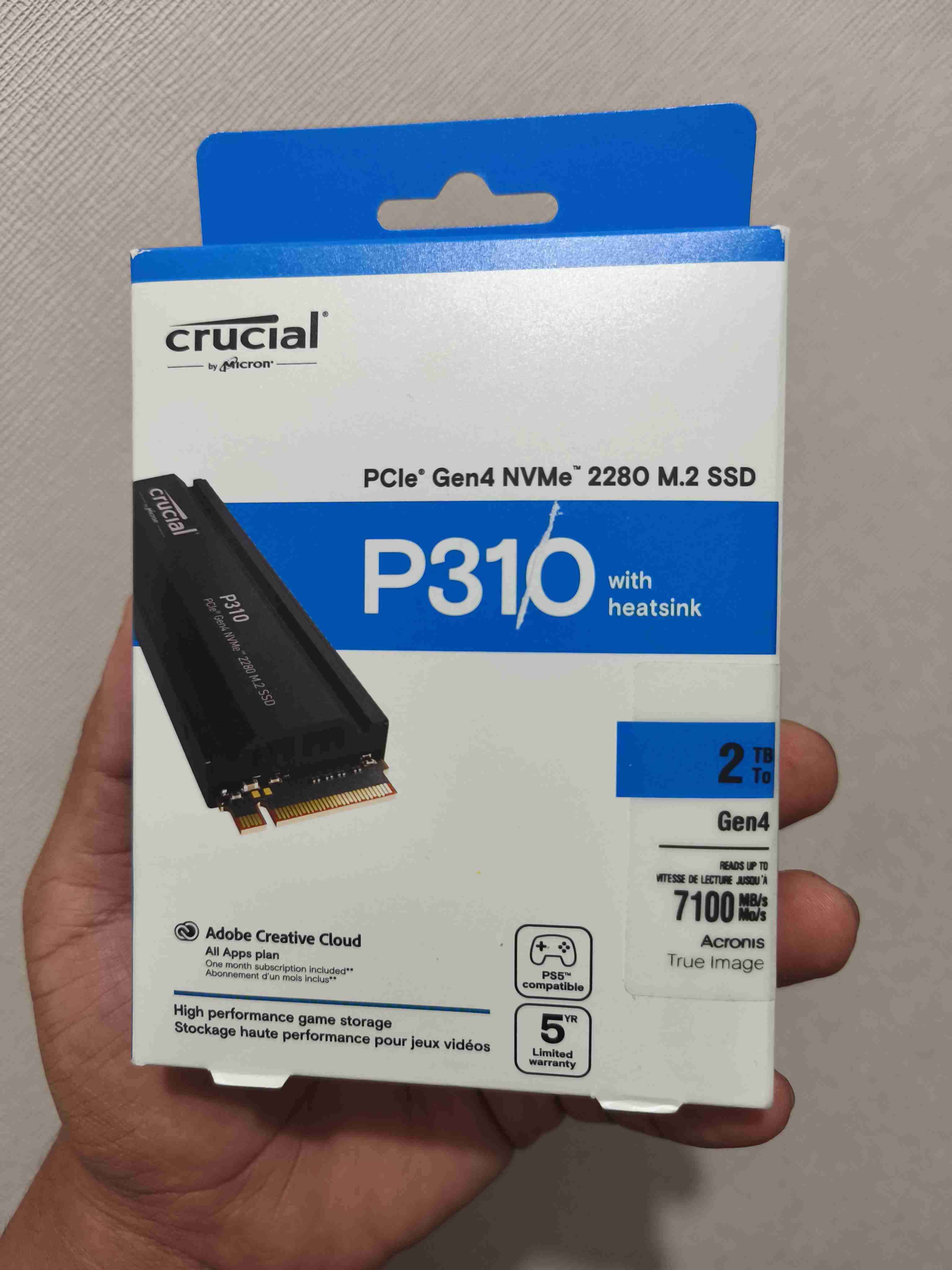 SSD M.2 Crucial P310 2TB