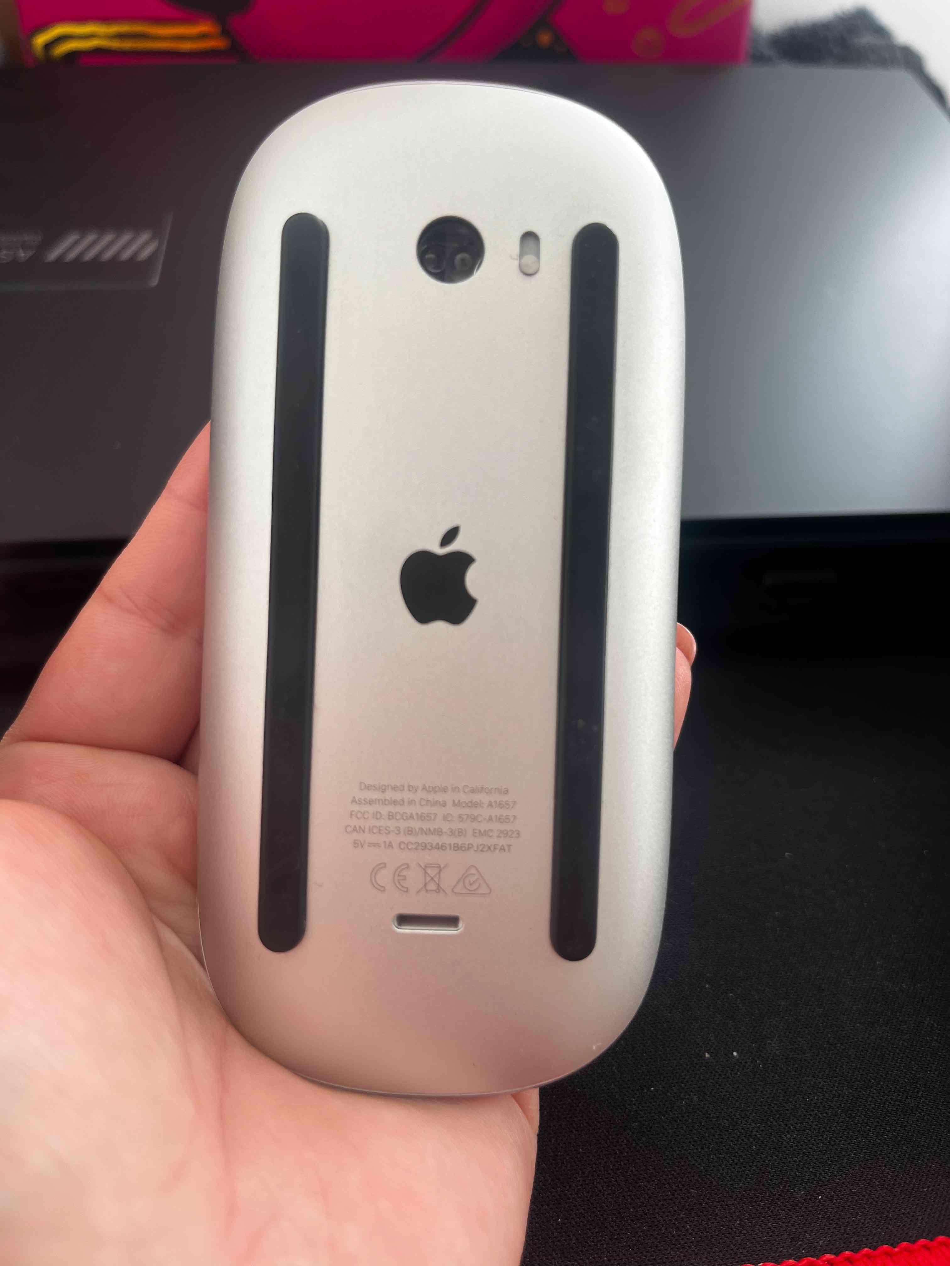 Mouse blanco Apple - miniatura 2