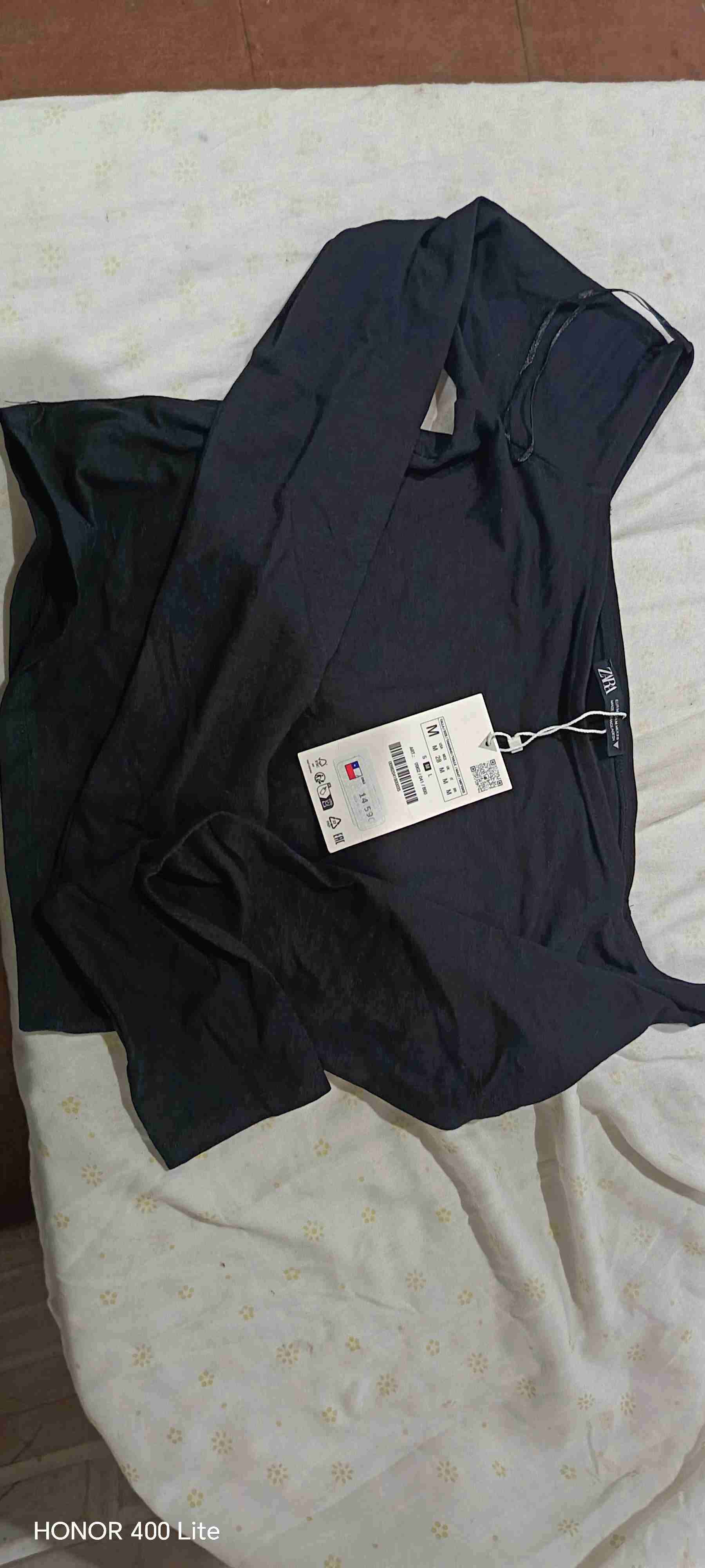 Jeans negros de mezclilla - 3