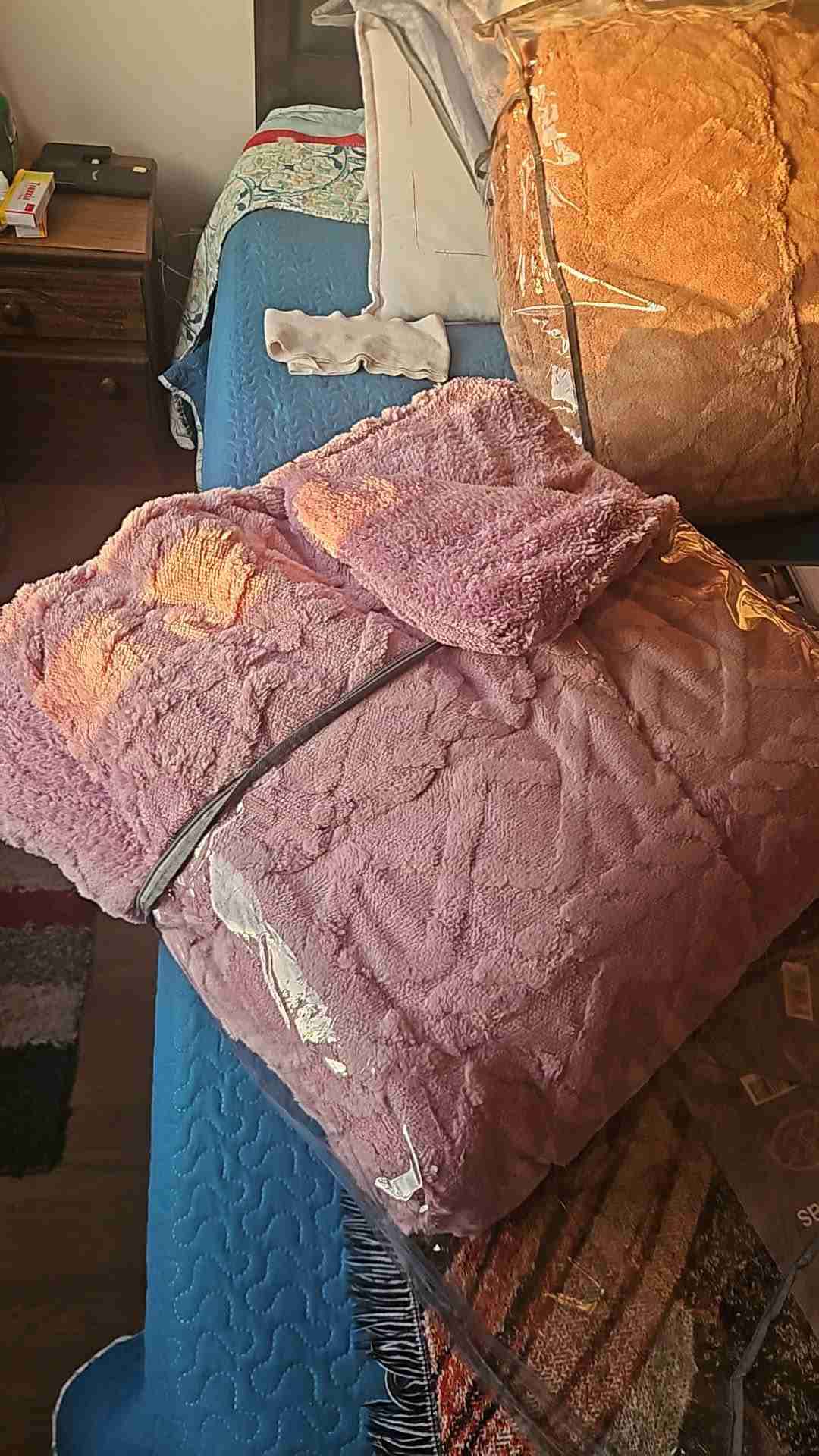 Cobertores de polar 1.5 plaza ❄️ - miniatura 4