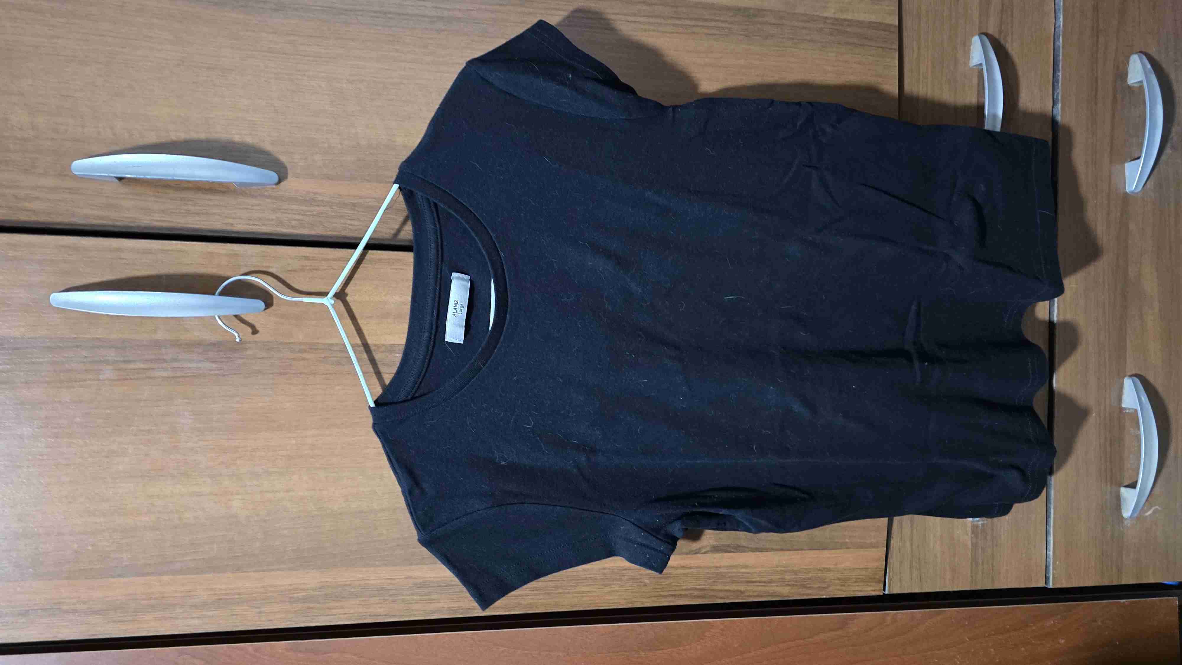 Polera negra básica Alaniz - miniatura 1