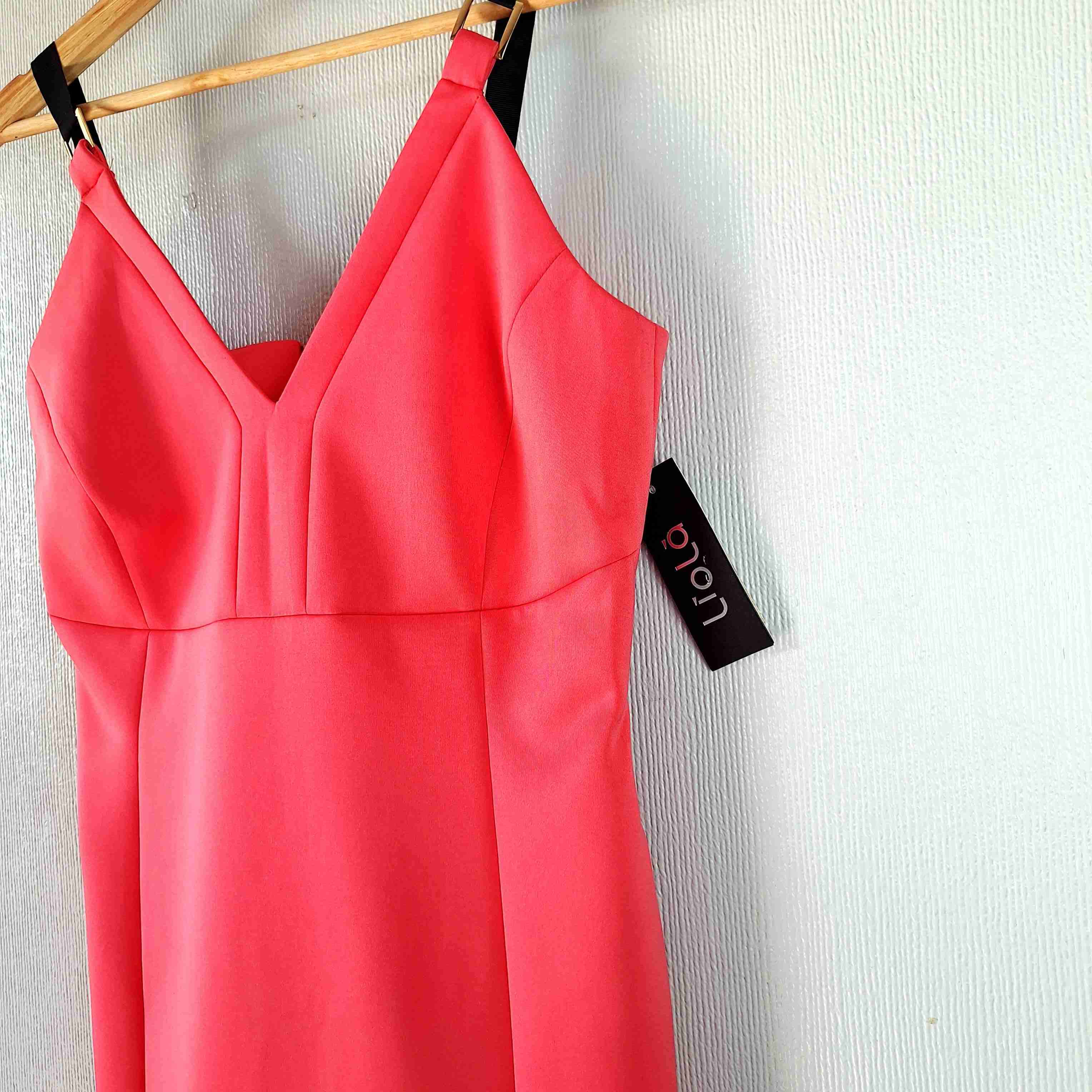 Vestido Liola Nuevo/ color coral. - miniatura 2