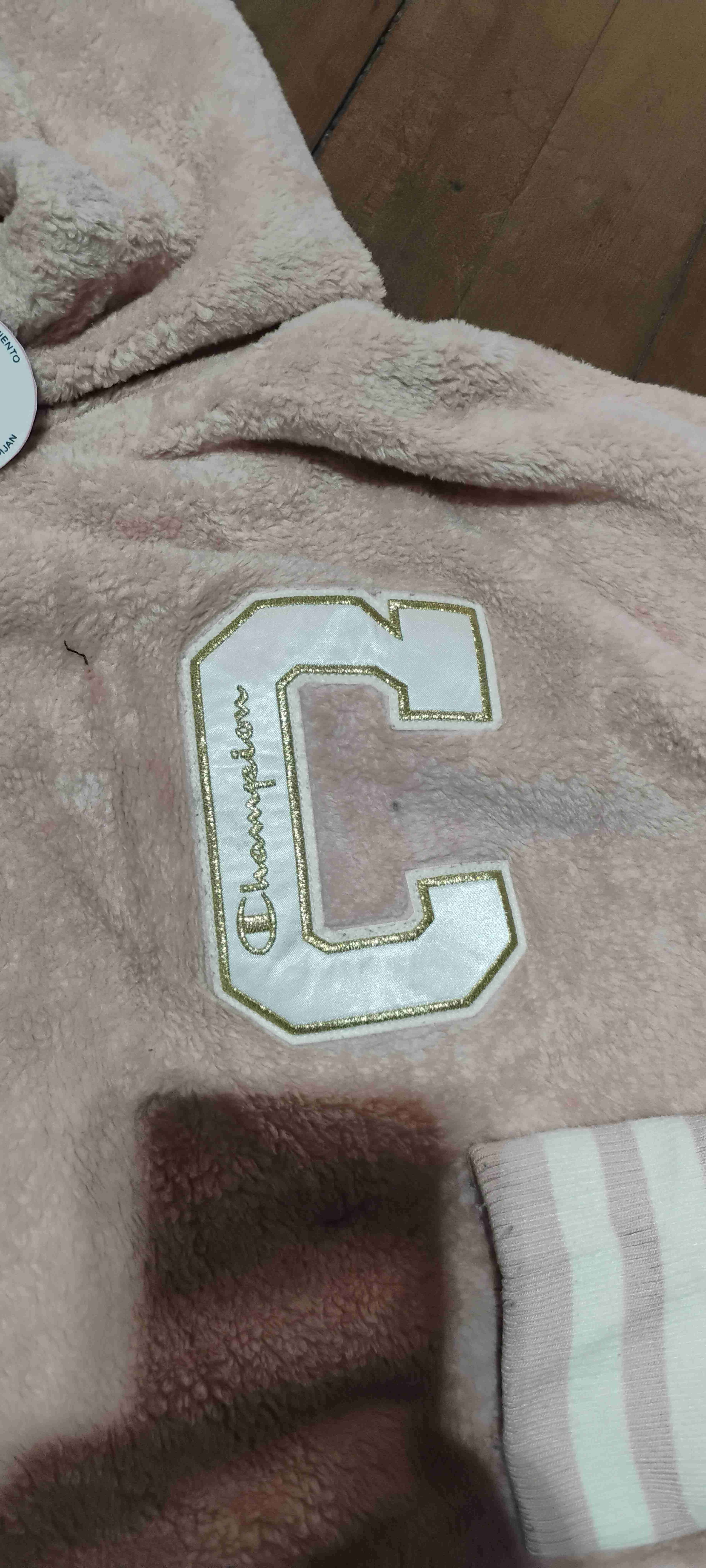 Polerón champion rosado con capucha talla L - miniatura 2