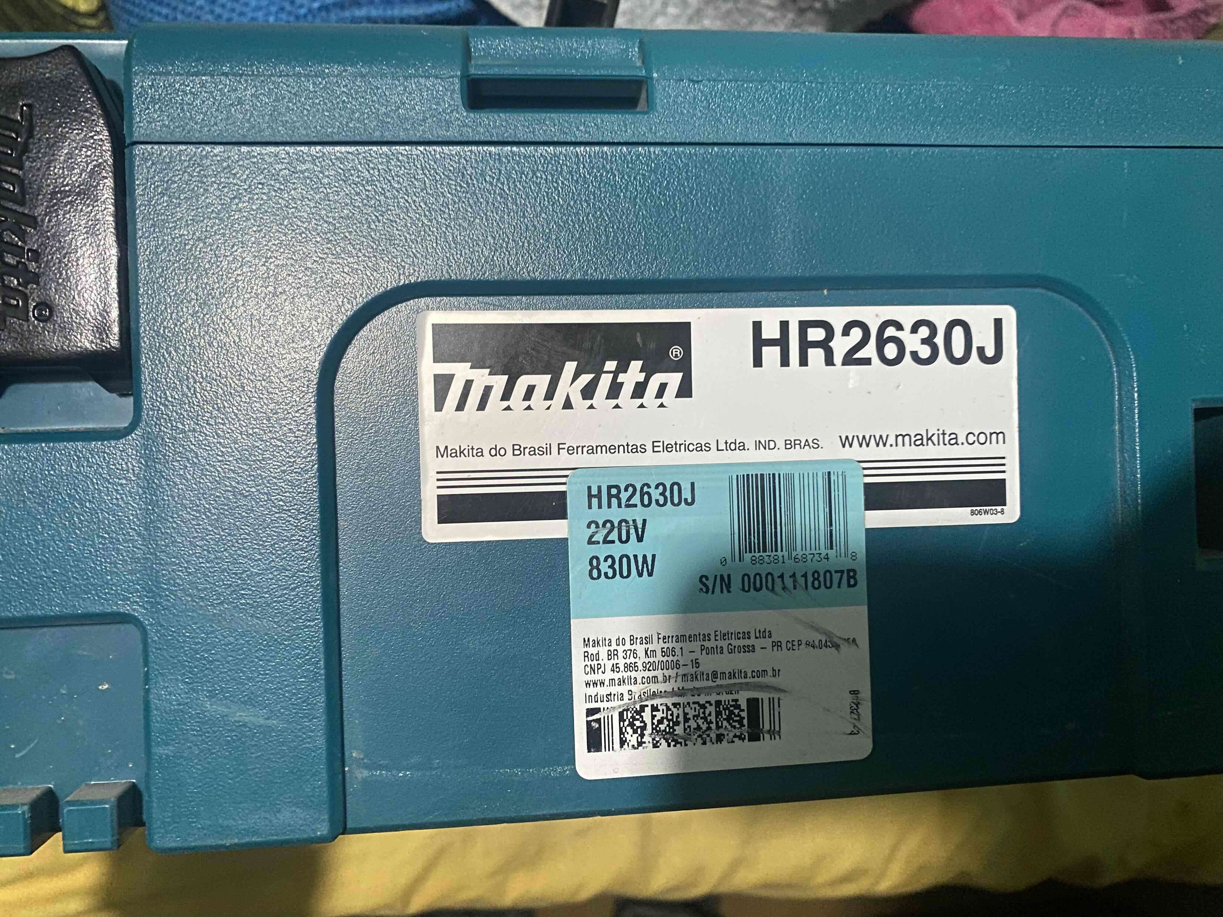 Martillo demoledor Makita con maleta - miniatura 2