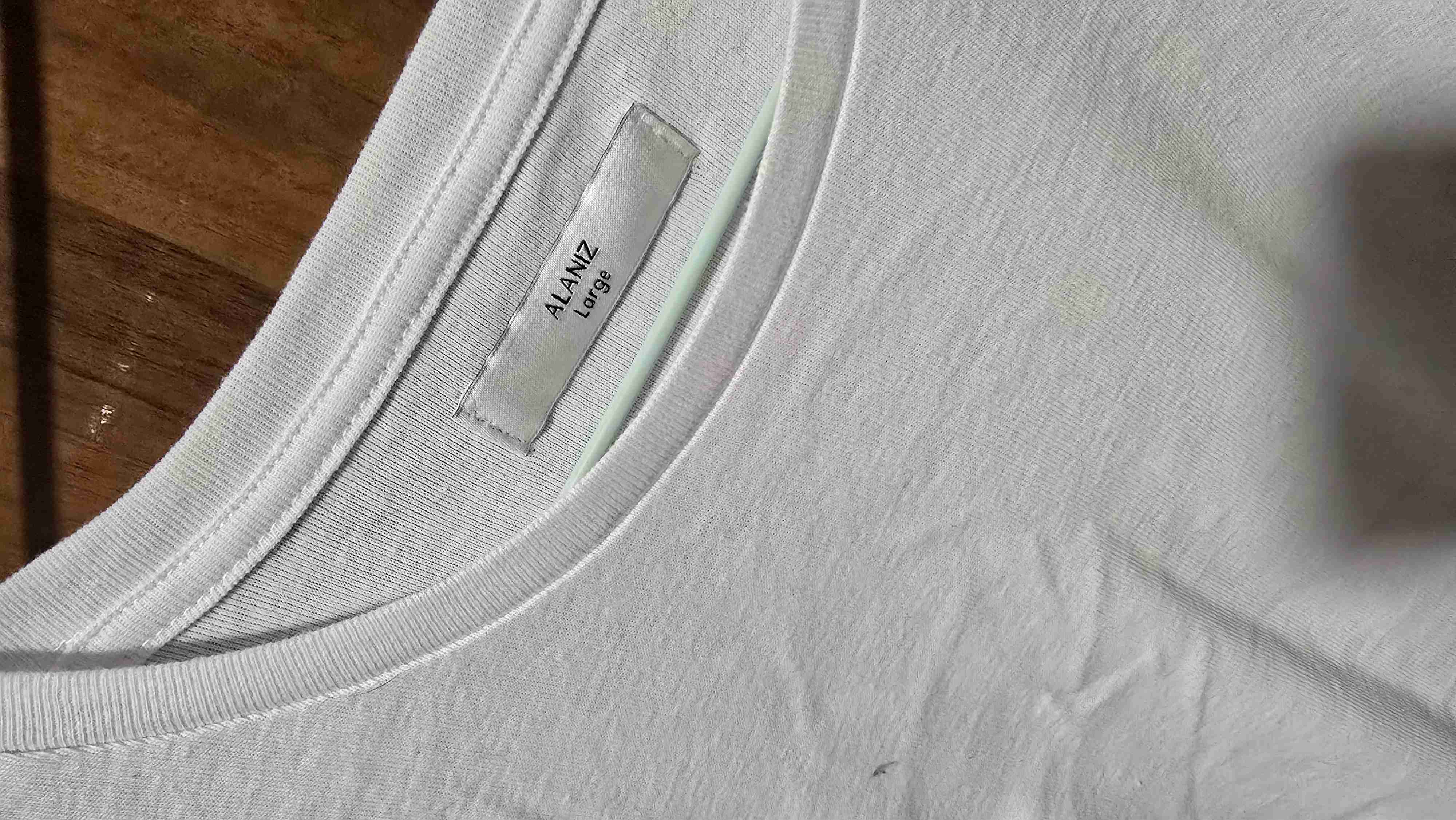 Polera blanca de algodón - miniatura 2