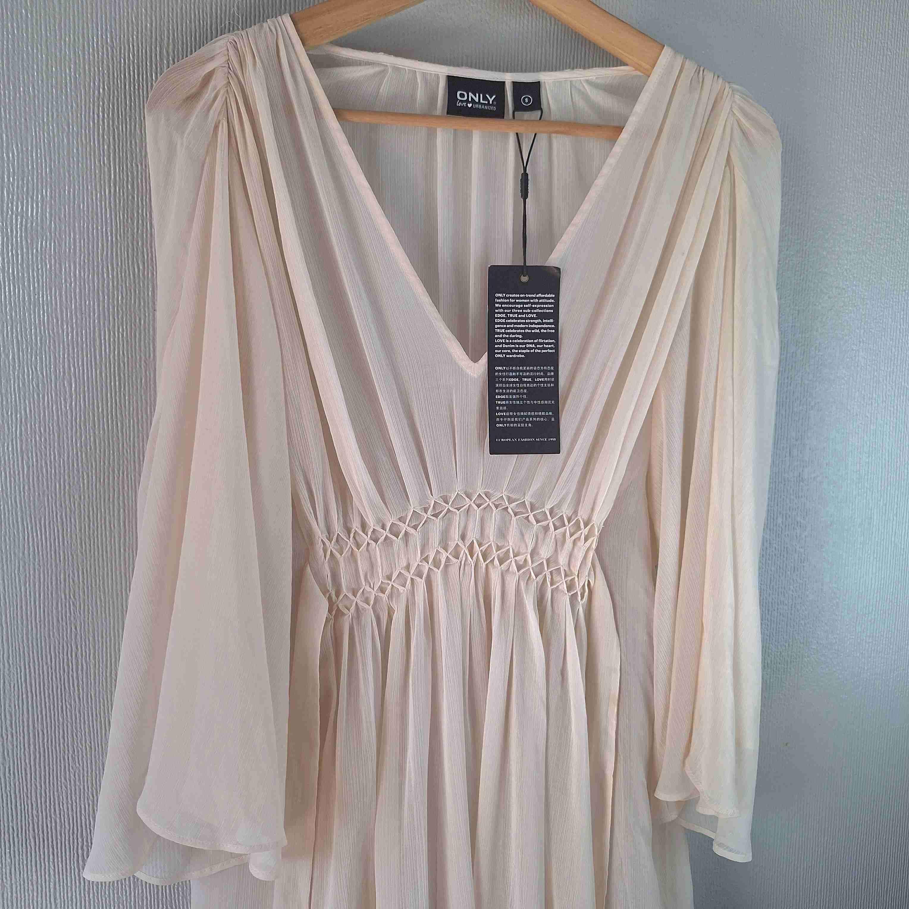 Vestido largo blanco nuevo - miniatura 2