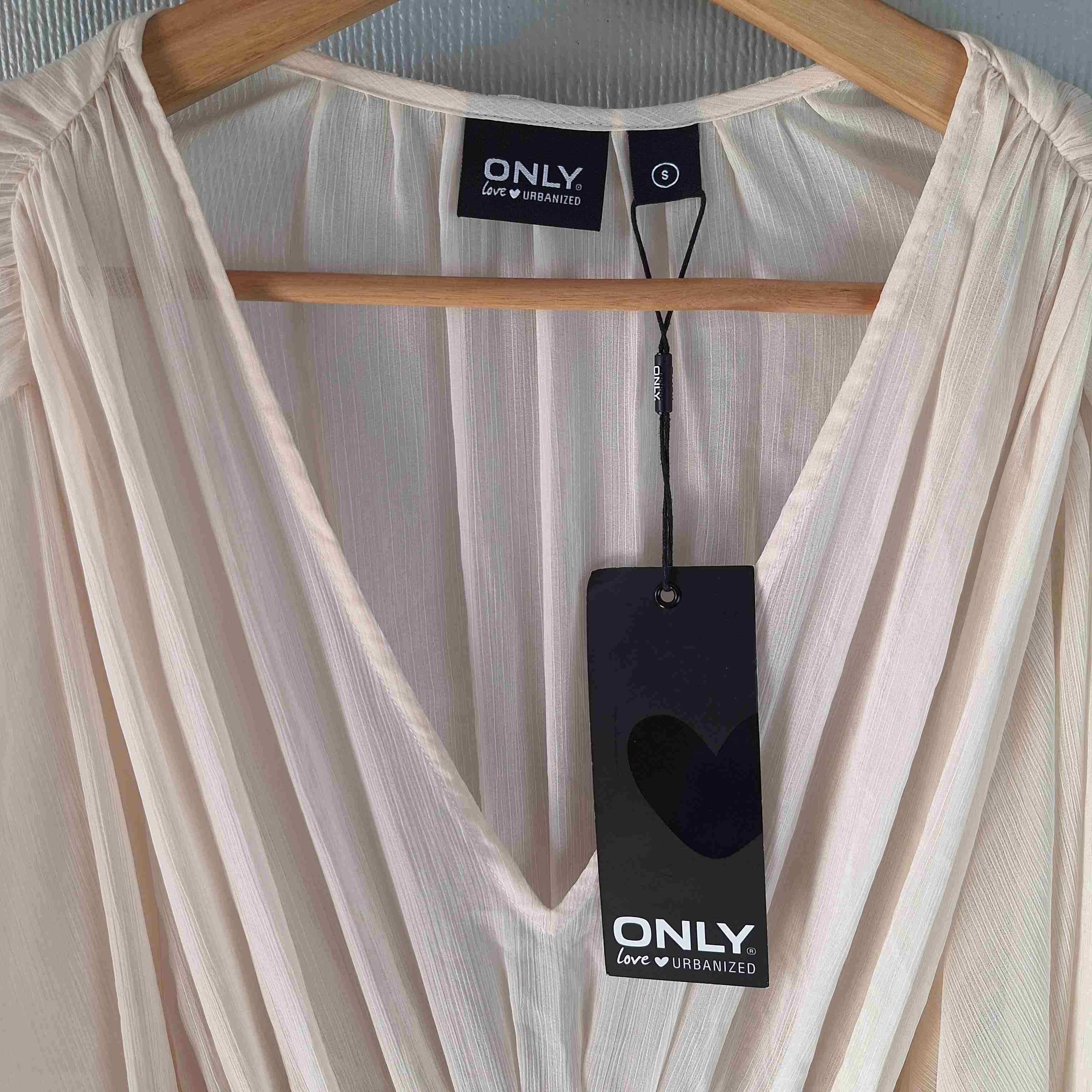 Vestido largo blanco nuevo - miniatura 3