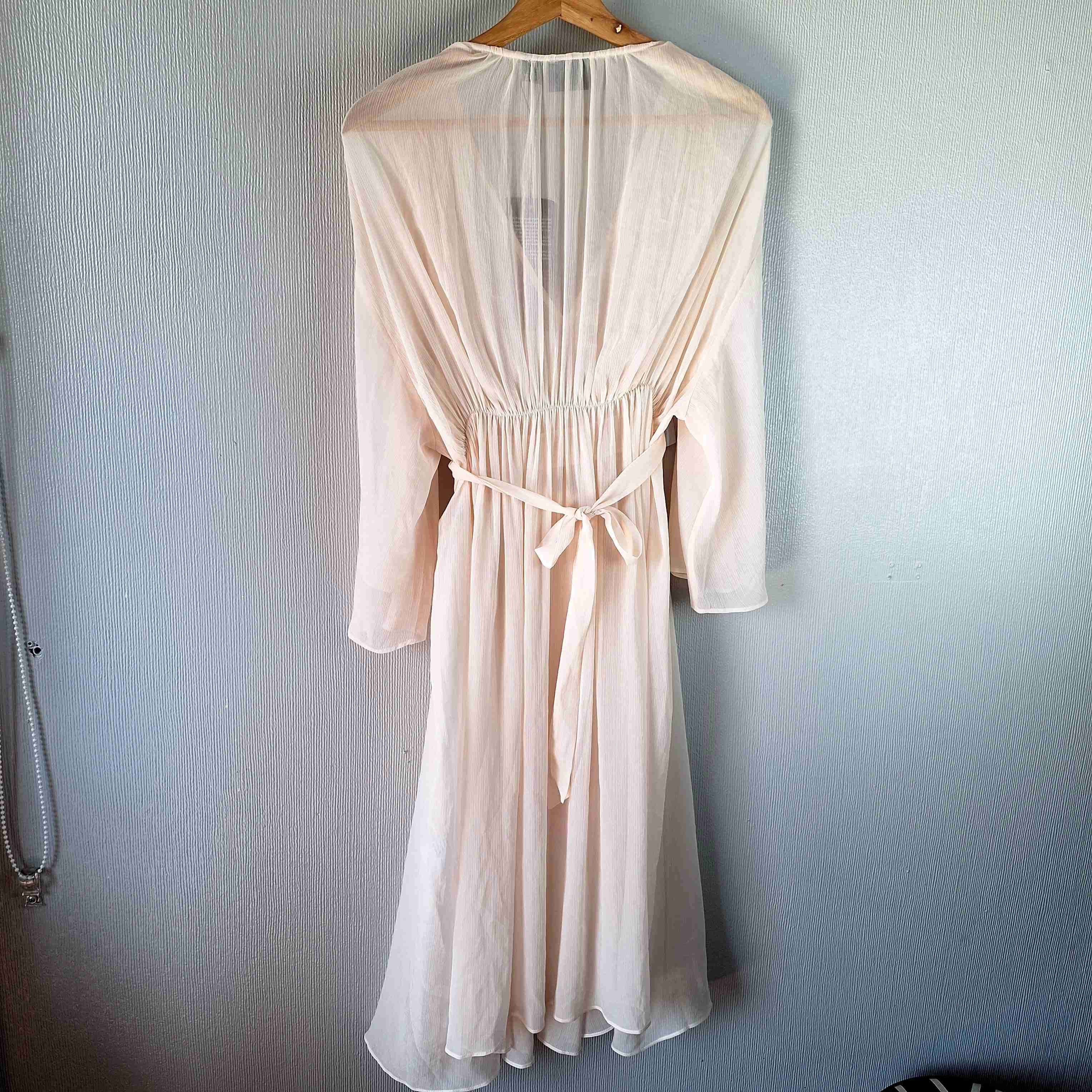 Vestido largo blanco nuevo - miniatura 4