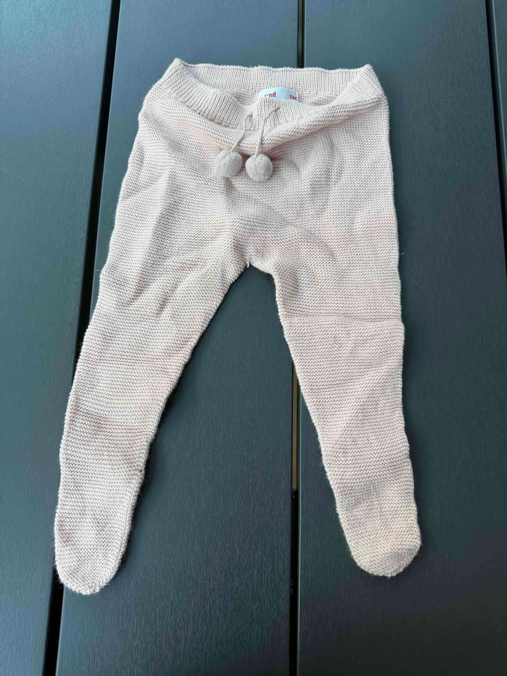 Pantalones tejidos Cóndor para bebé