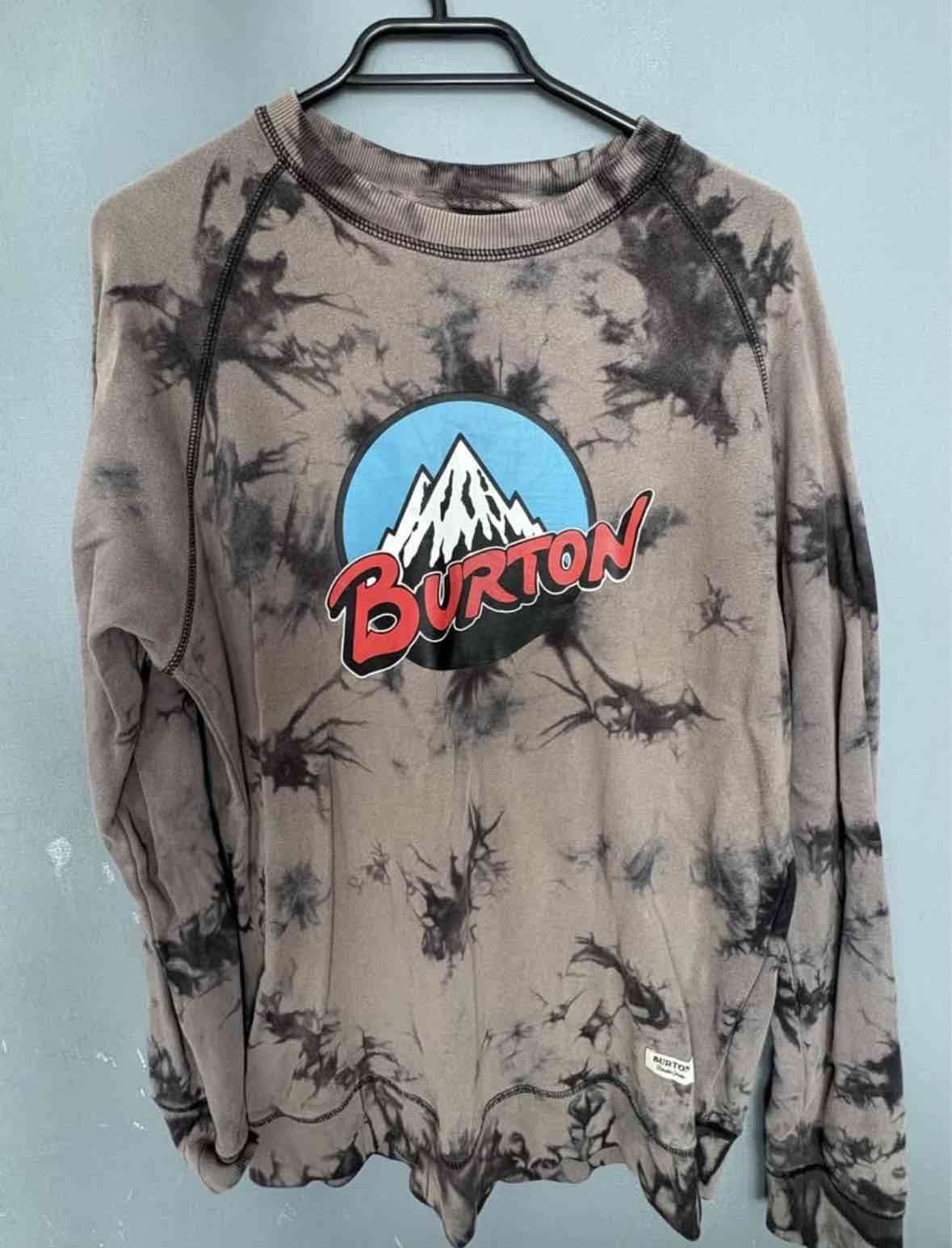 Polerón Burton gris diseño tie-dye - miniatura 1