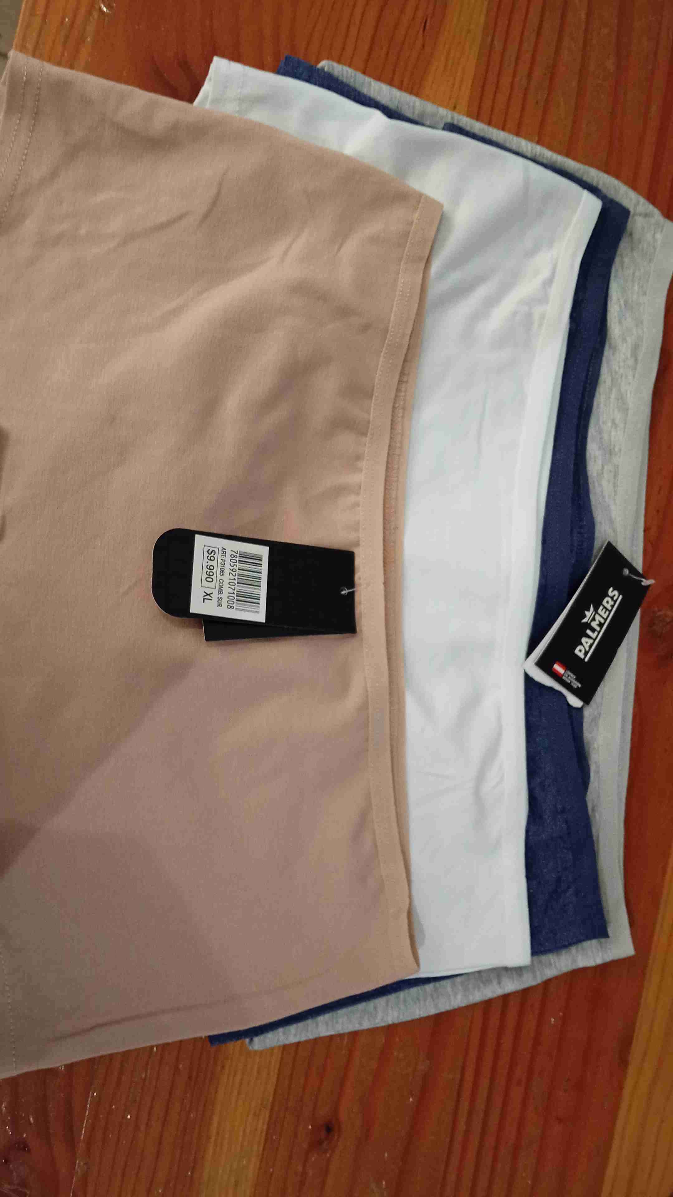 Pack de 4 pantaletas algodón Palmers XL