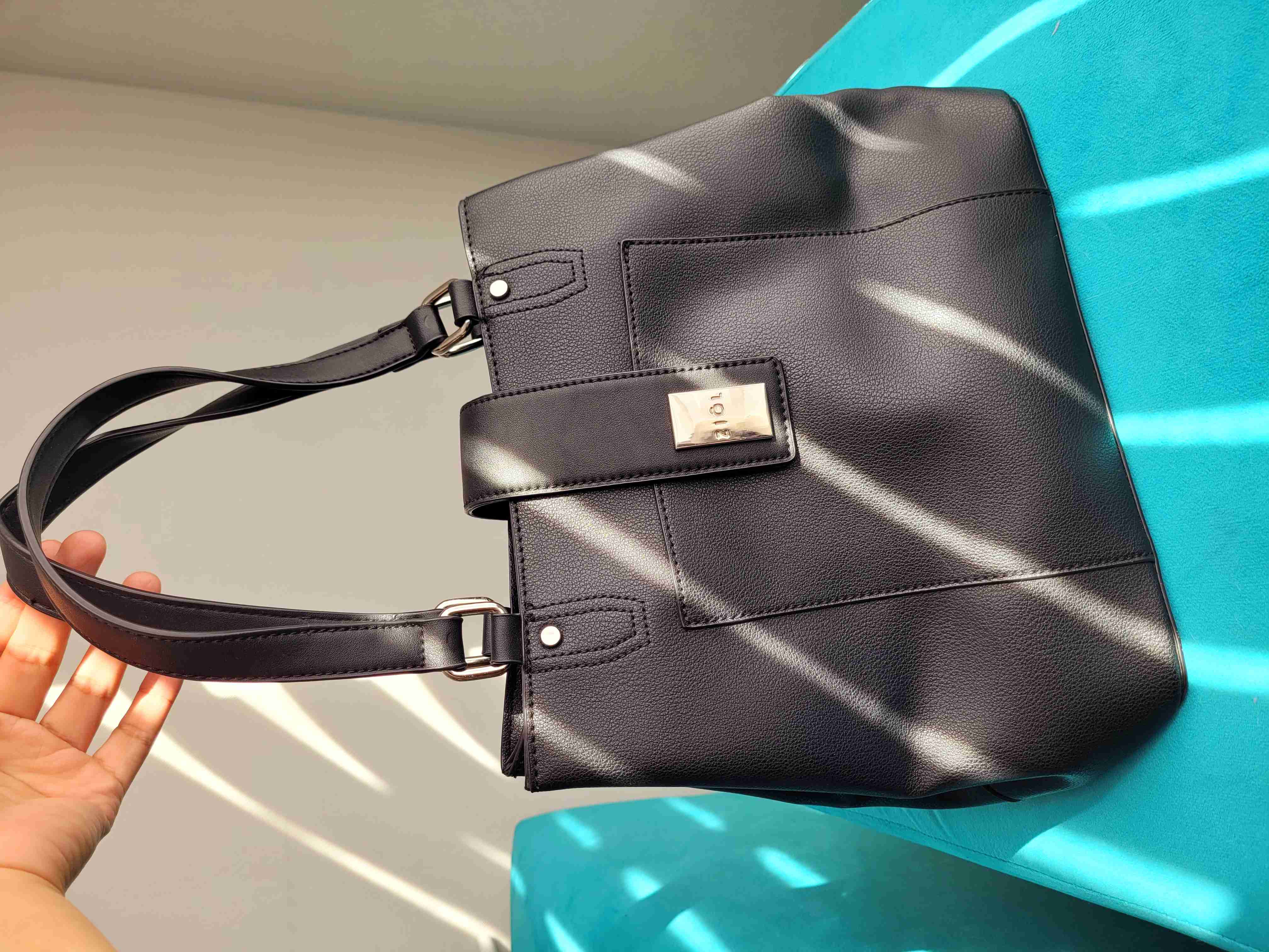 Cartera negra elegante Ziol - 1