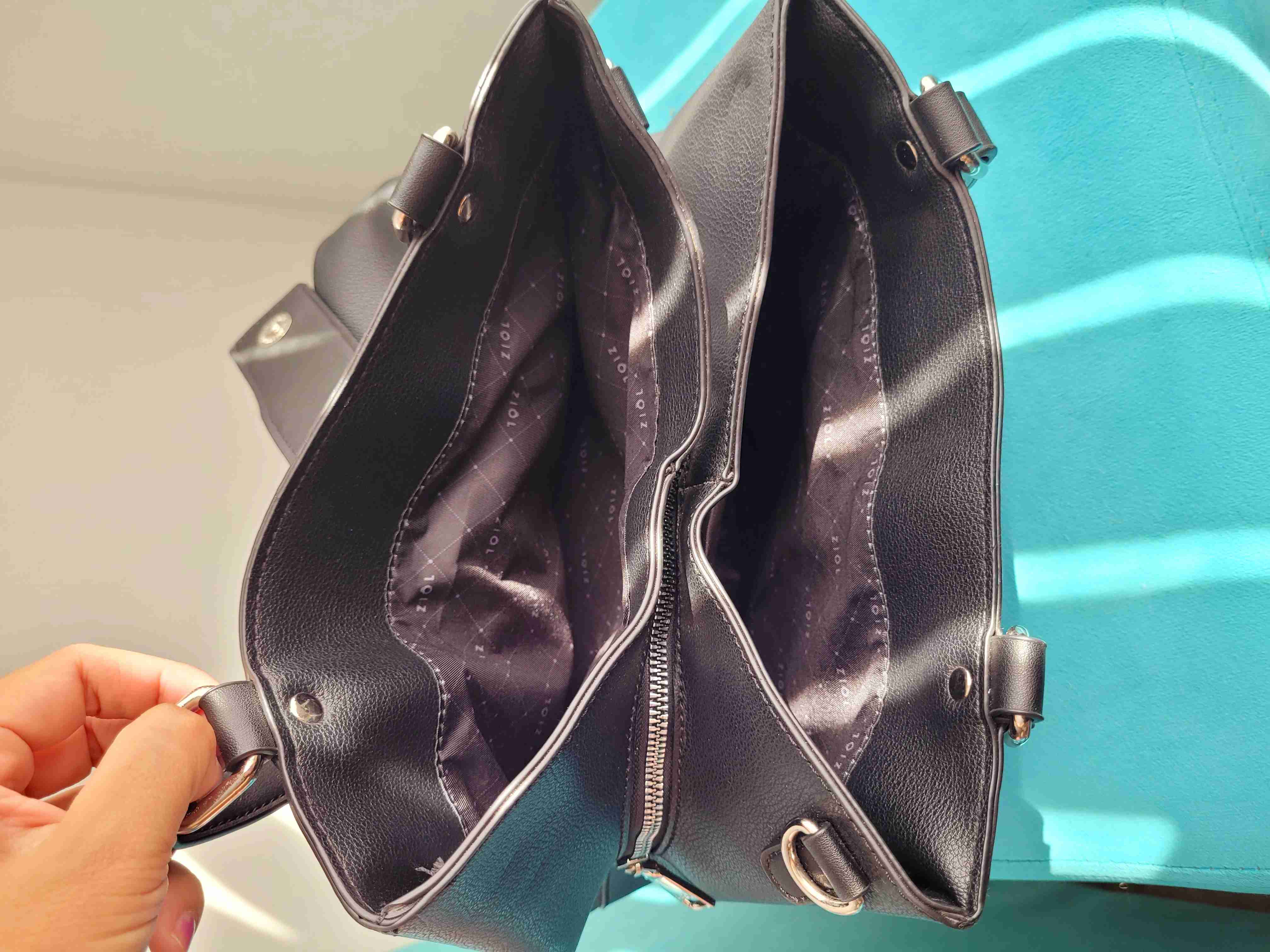 Cartera negra elegante Ziol - 4