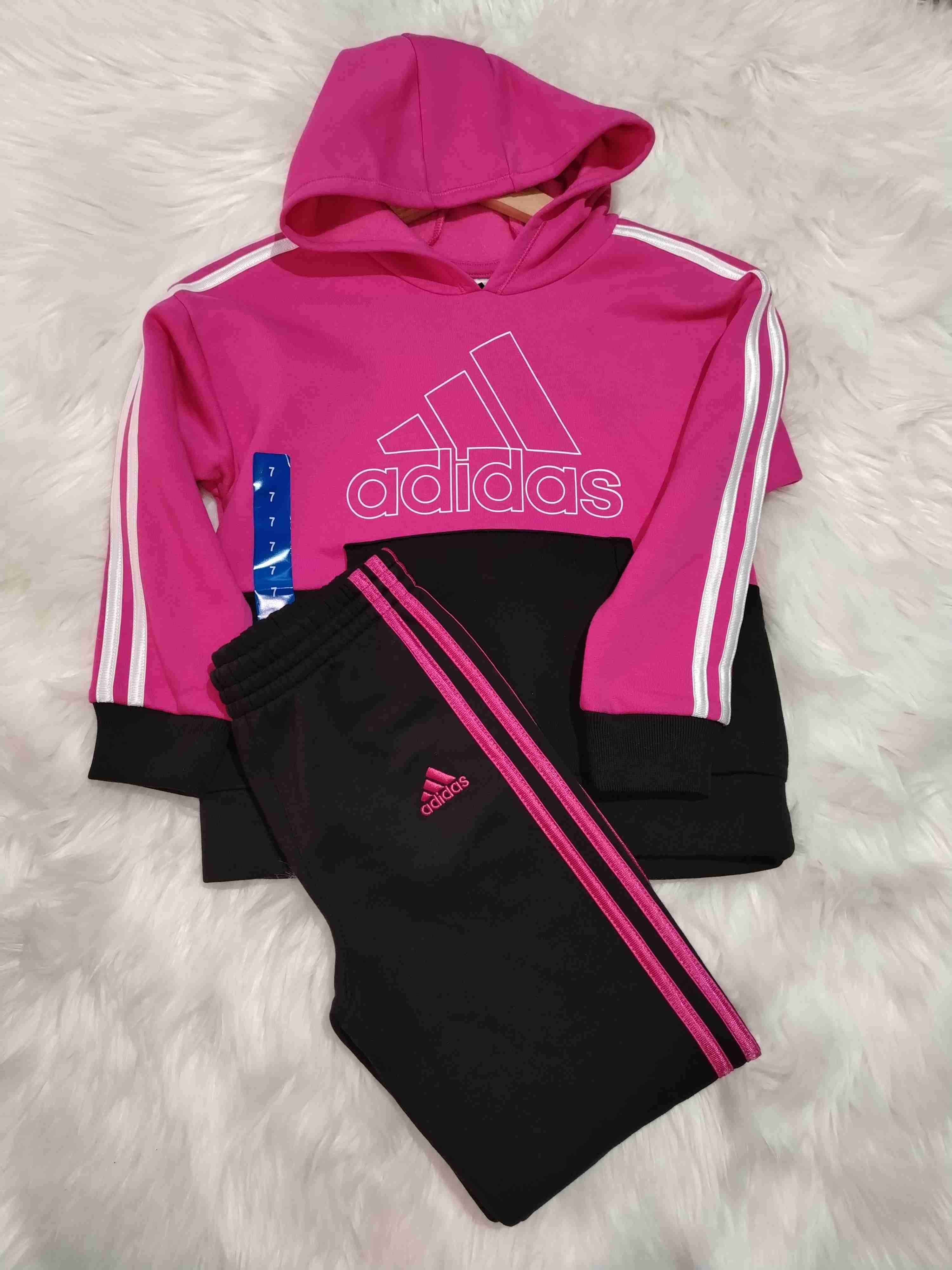 Conjunto Adidas rosa y negro - miniatura 1
